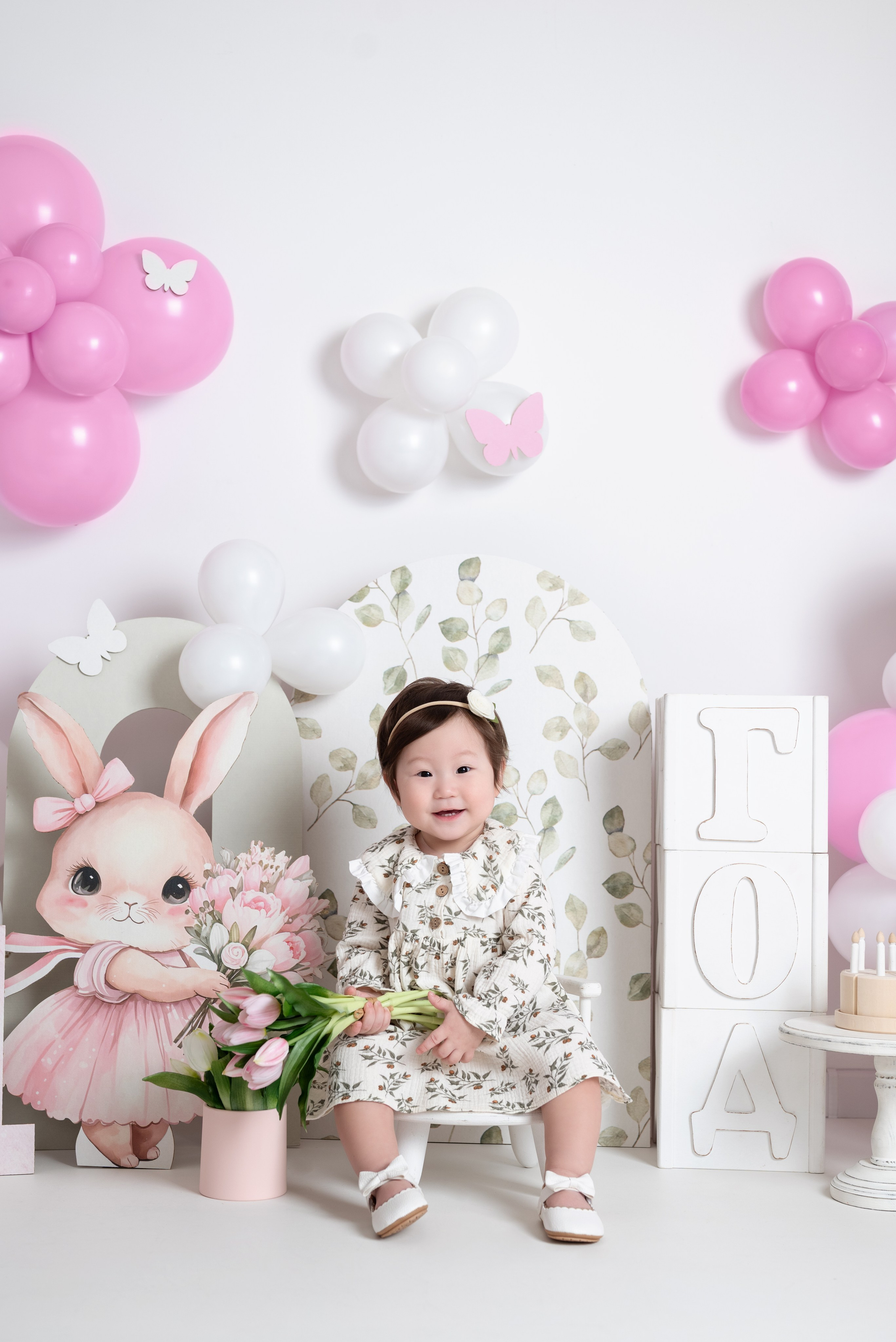 Алине 1 годик. Фотограф новорожденных в Норильске Виктория Шагалиева