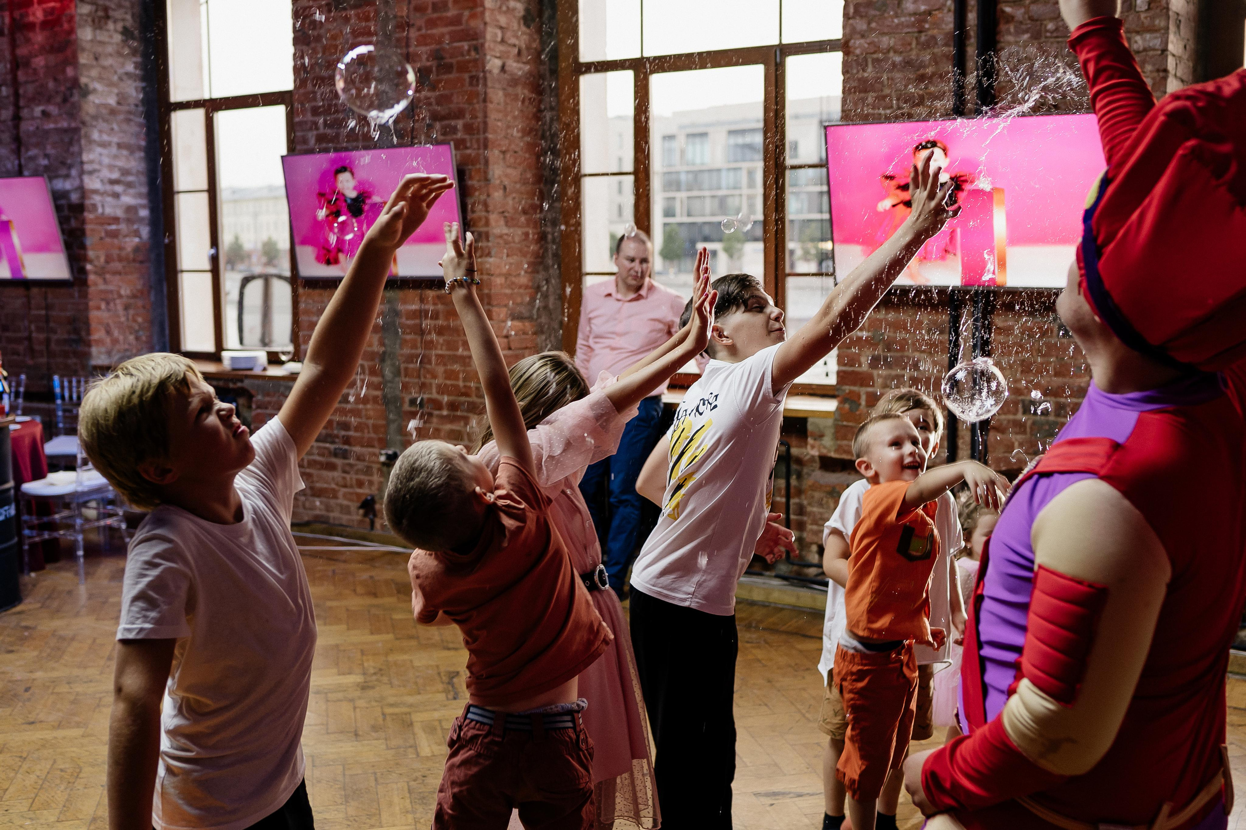 Детский день рождения Красный октябрь. Свадебный фотограф Москва — Сергей и Татьяна