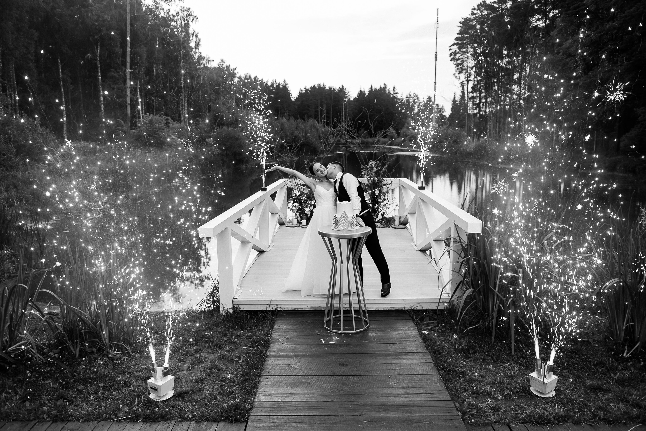 Свадьба на площадке Дом у озера. Свадебный фотограф Москва — Сергей и Татьяна