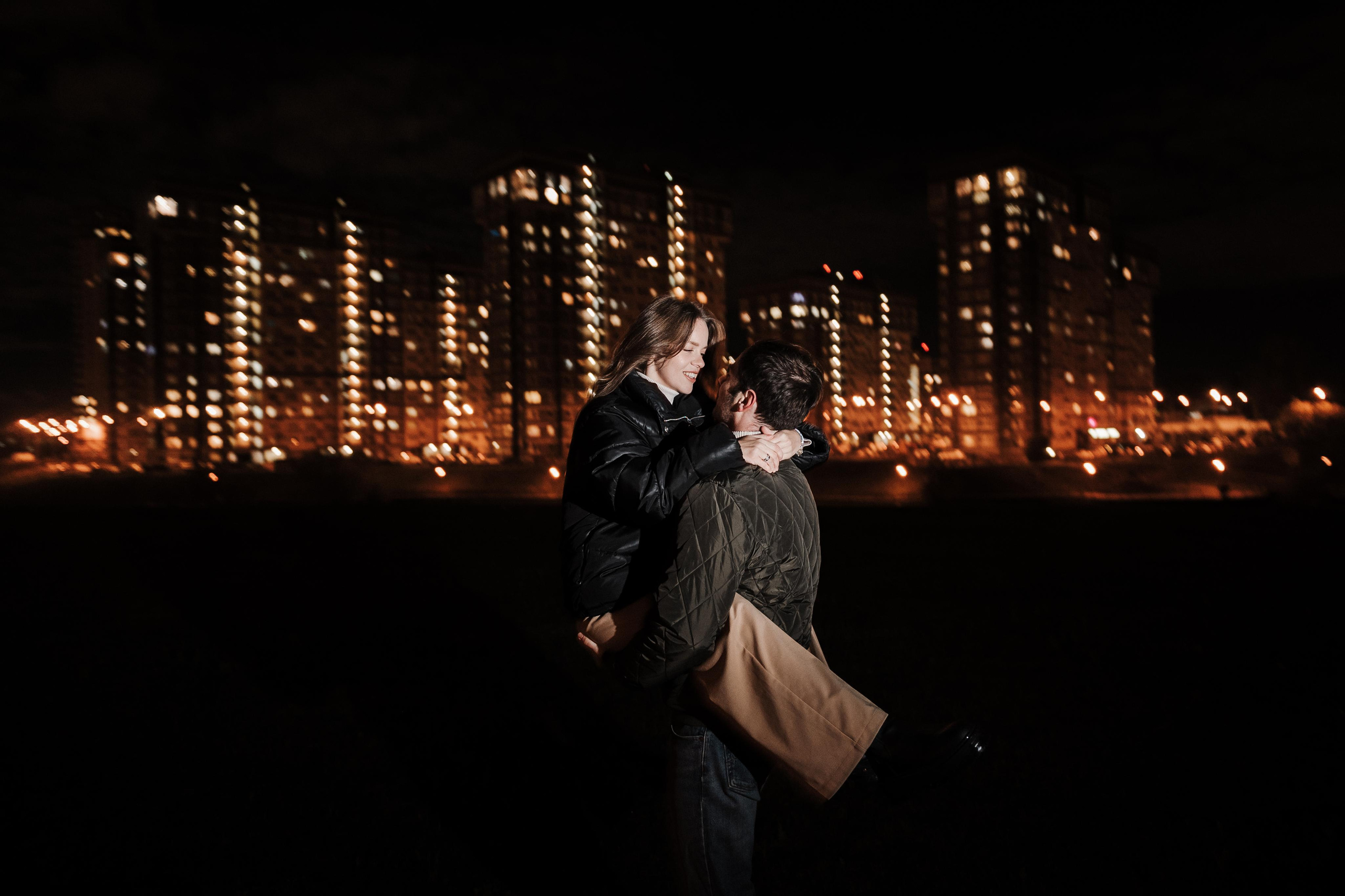 Вечернее Love story. Свадебный фотограф Москва — Сергей и Татьяна