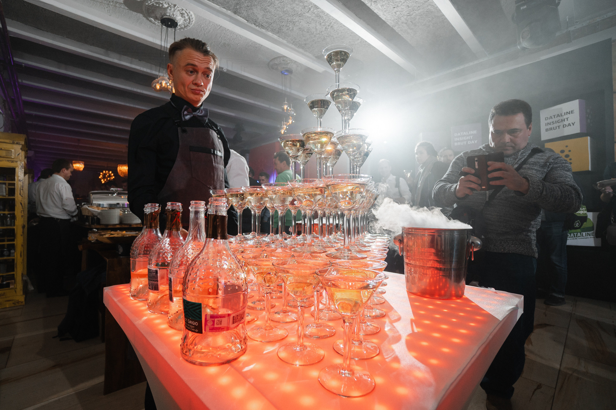 Репортаж в Loft hall 4. Свадебный фотограф Москва — Сергей и Татьяна