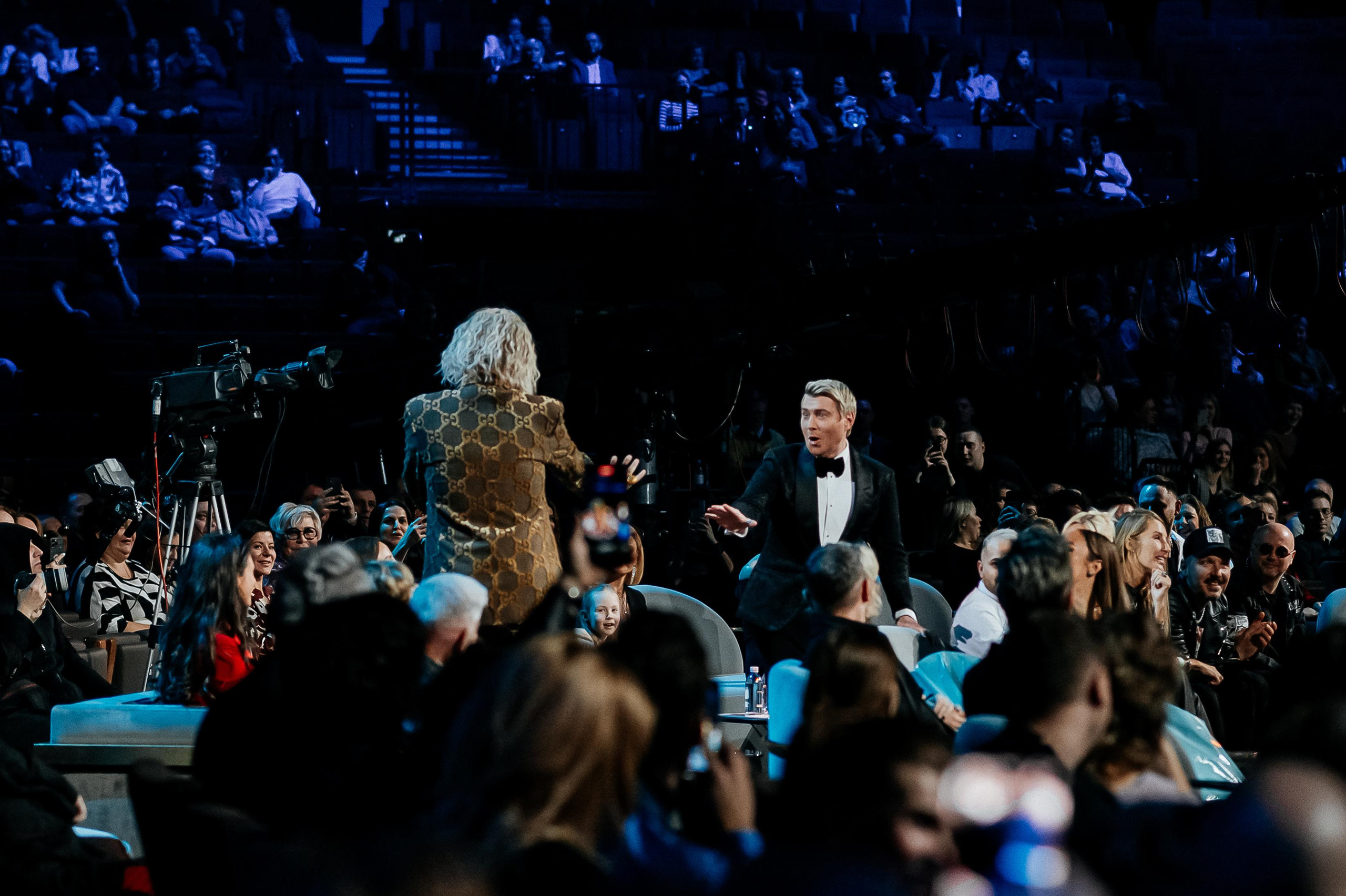 Репортажный фотограф Москва. Фотосъемка музыкальной примии. Свадебный фотограф Москва — Сергей и Татьяна