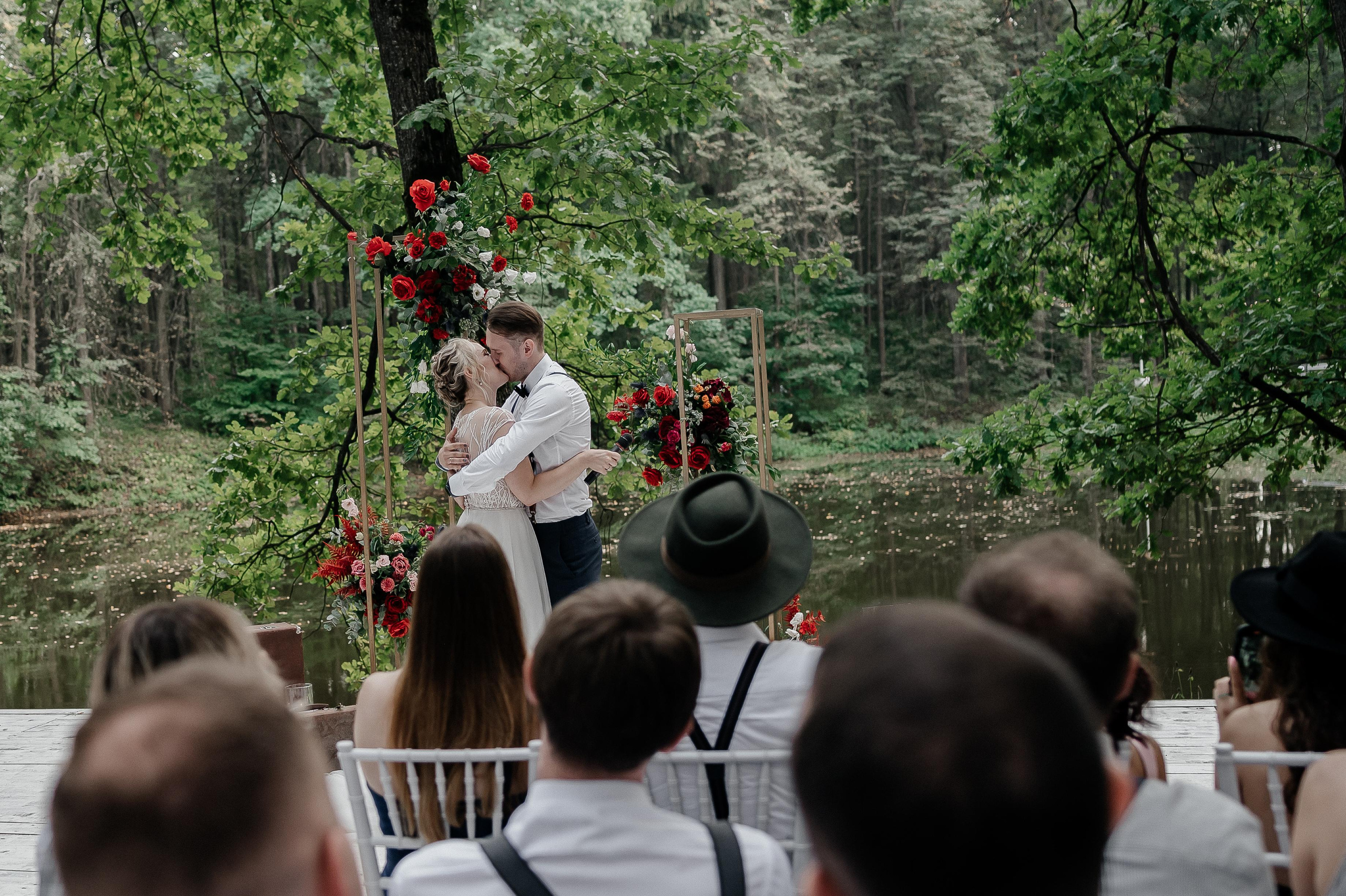 Свадьба в Лес Event House. Свадебный фотограф Москва — Сергей и Татьяна