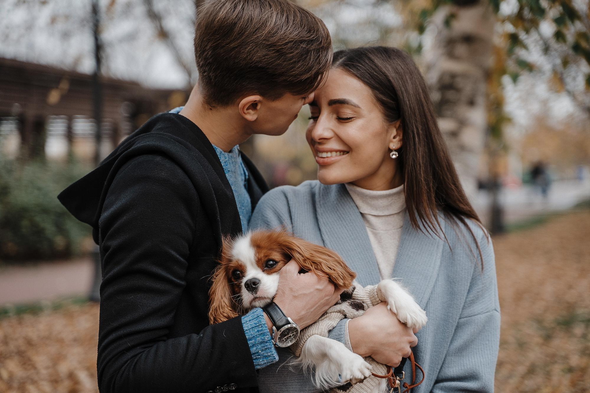 Фотосессия в Парке Горького. Свадебный фотограф Москва — Сергей и Татьяна