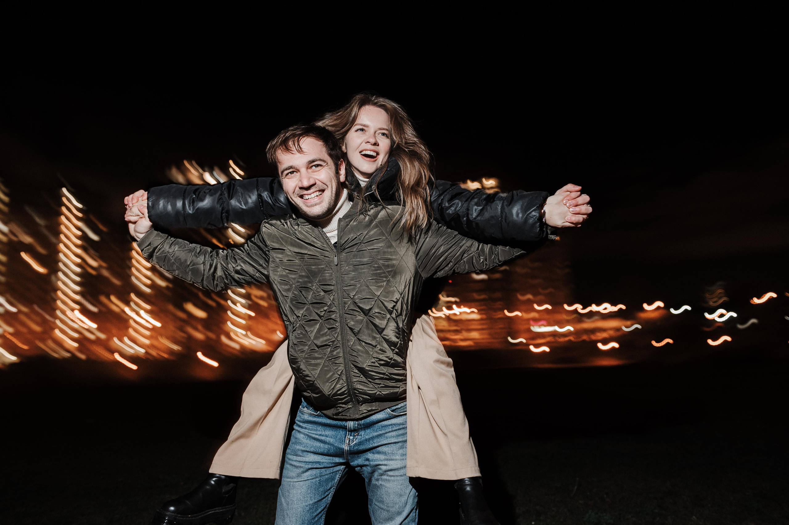 Вечернее Love story. Свадебный фотограф Москва — Сергей и Татьяна