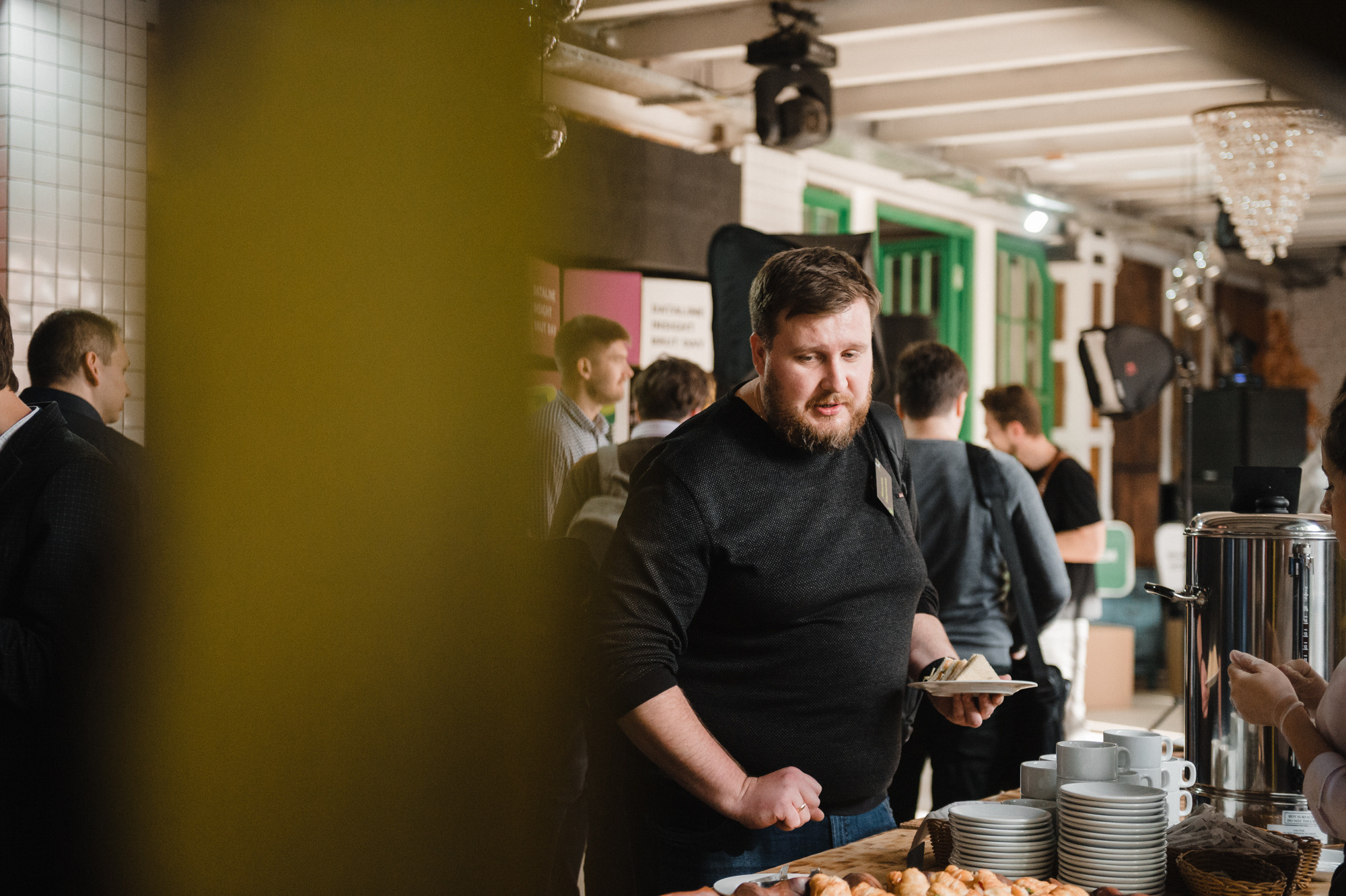 Репортаж в Loft hall 4. Свадебный фотограф Москва — Сергей и Татьяна