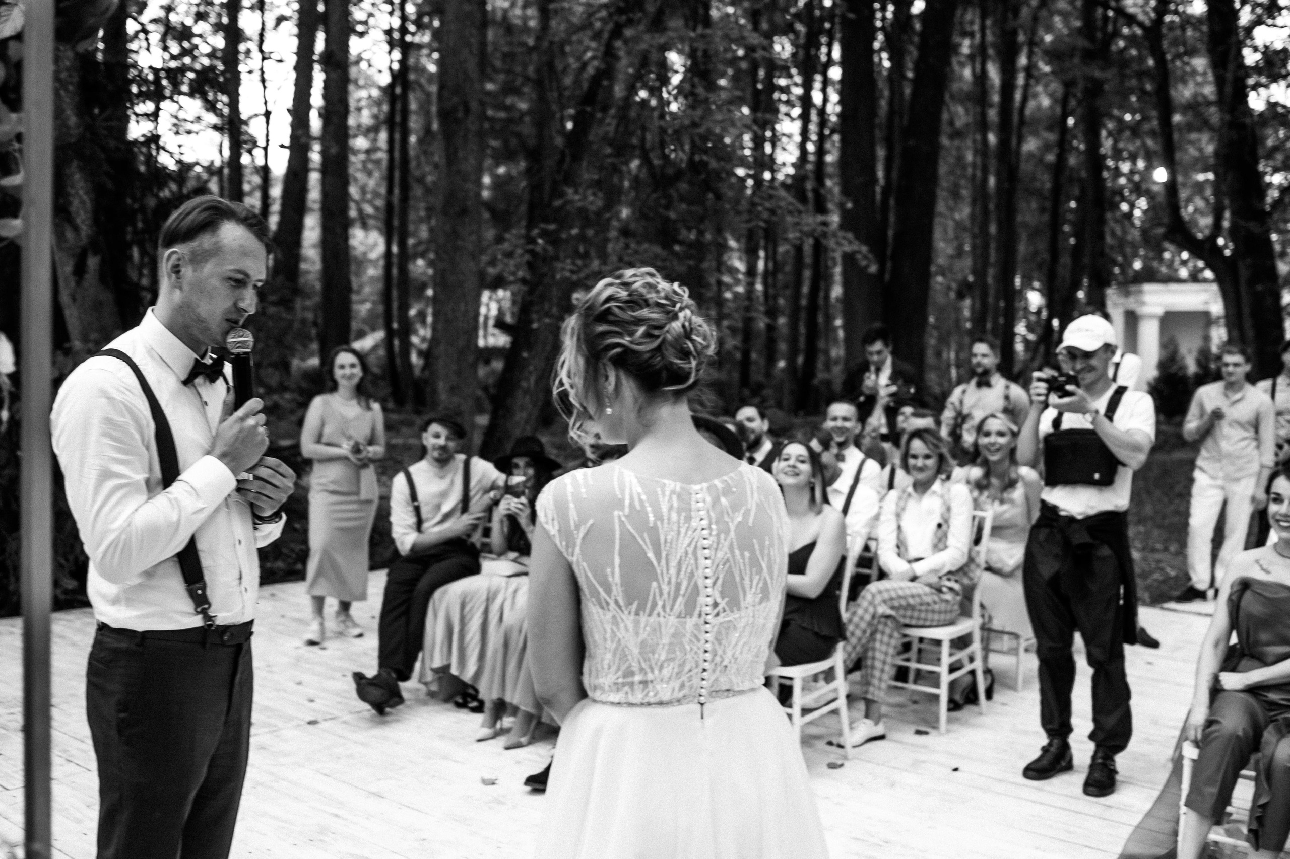 Свадьба в Лес Event House. Свадебный фотограф Москва — Сергей и Татьяна