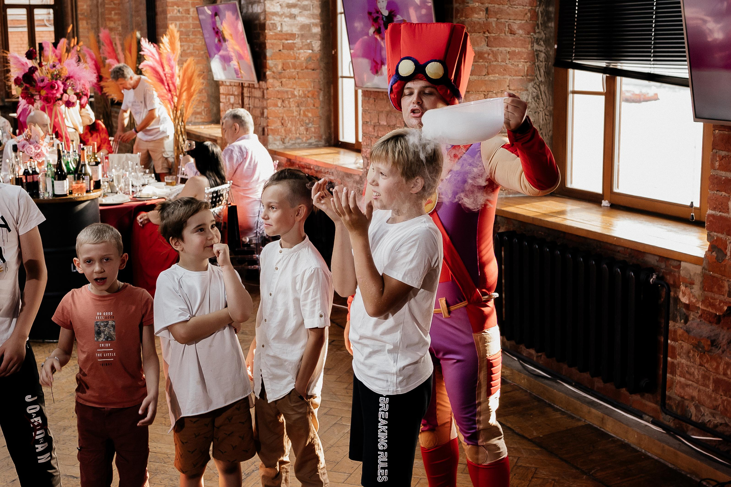 Детский день рождения Красный октябрь. Свадебный фотограф Москва — Сергей и Татьяна