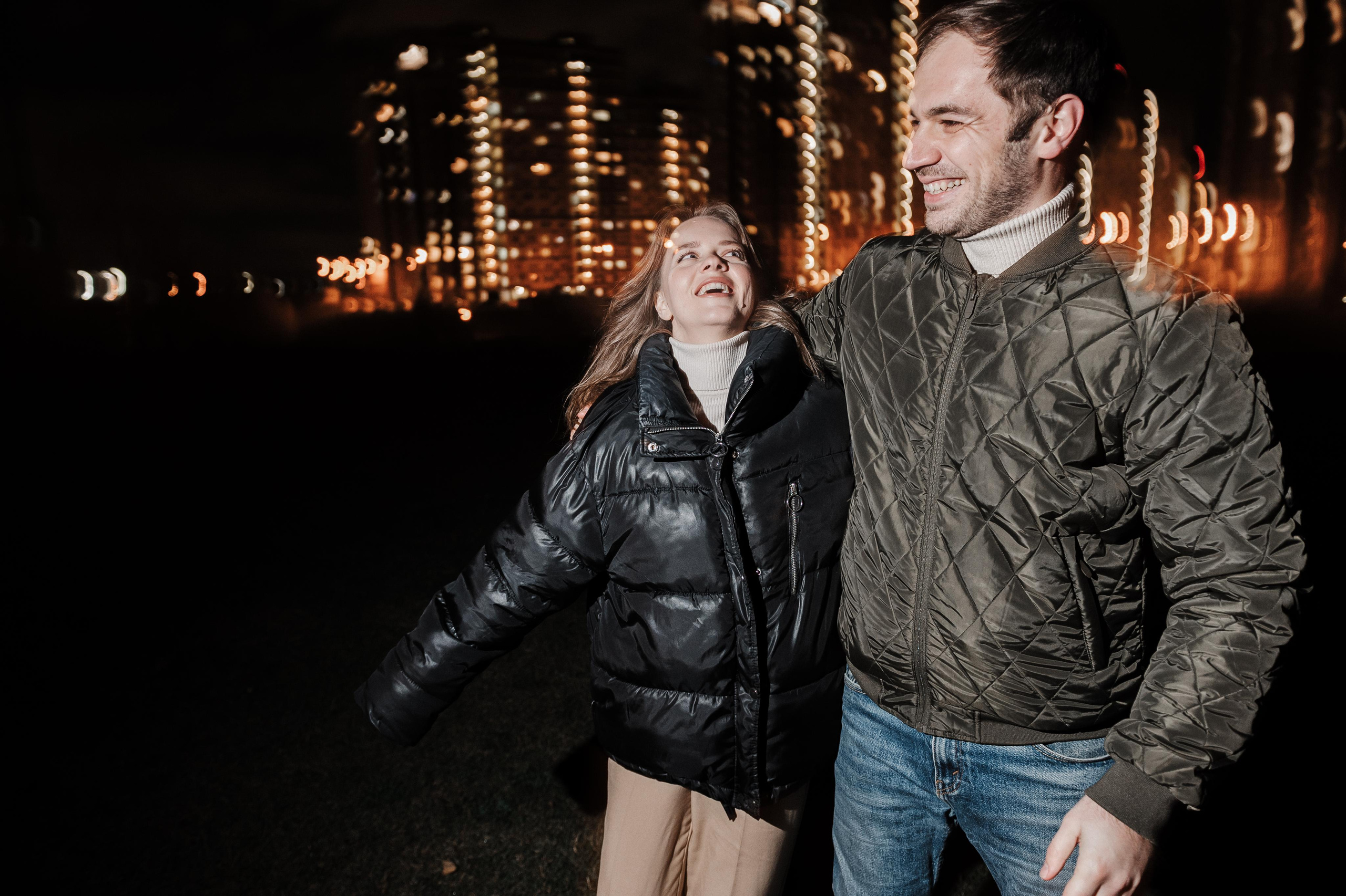 Вечернее Love story. Свадебный фотограф Москва — Сергей и Татьяна