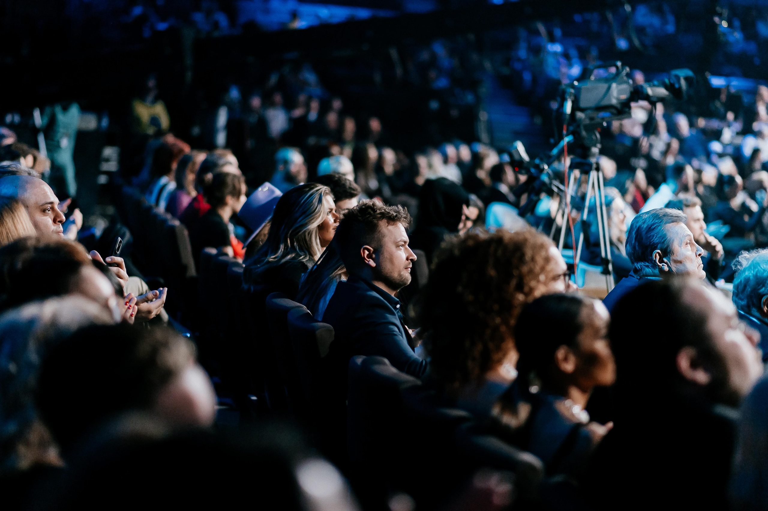 Репортажный фотограф Москва. Фотосъемка музыкальной примии. Свадебный фотограф Москва — Сергей и Татьяна