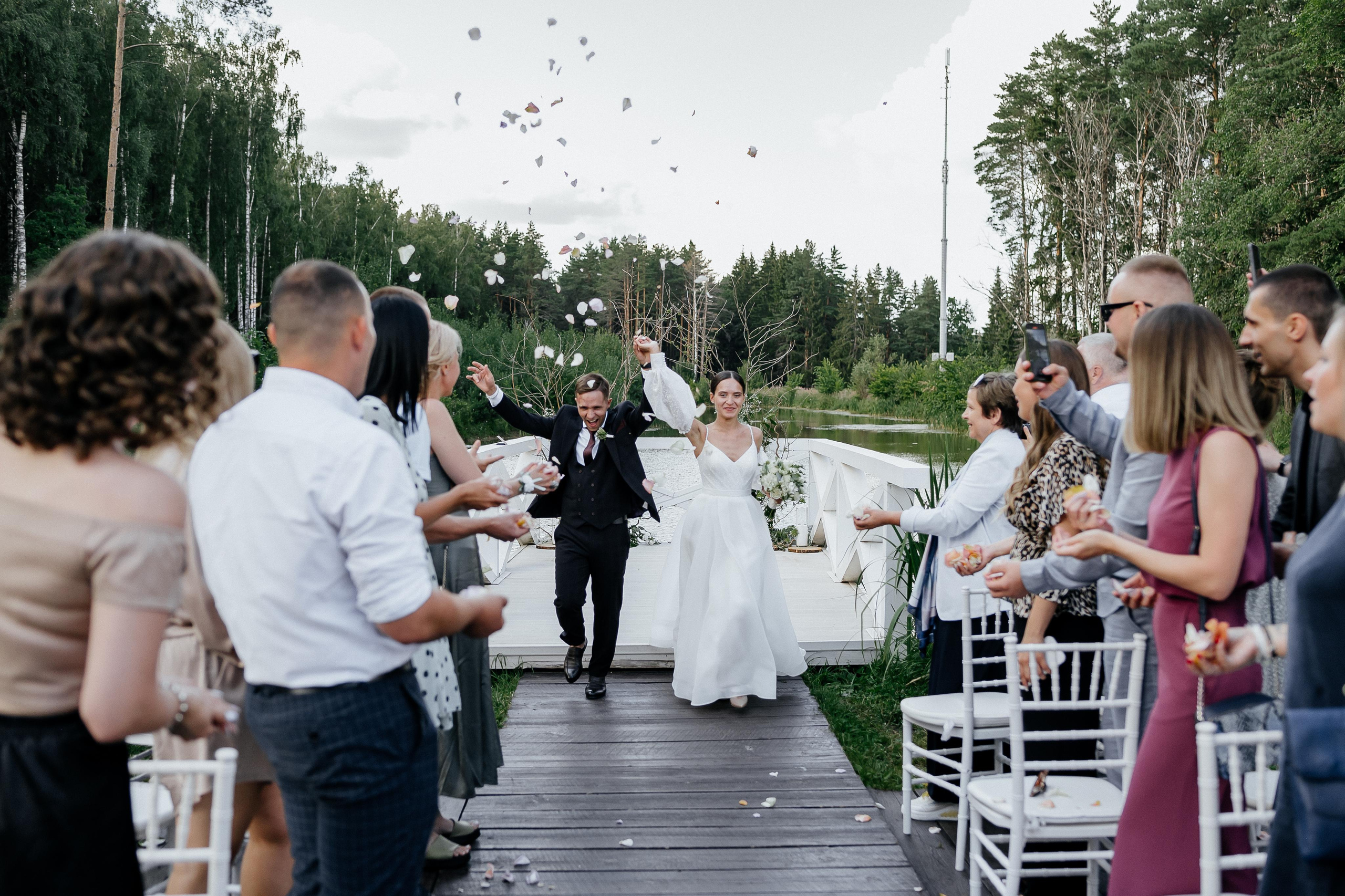 Свадьба на площадке Дом у озера. Свадебный фотограф Москва — Сергей и Татьяна