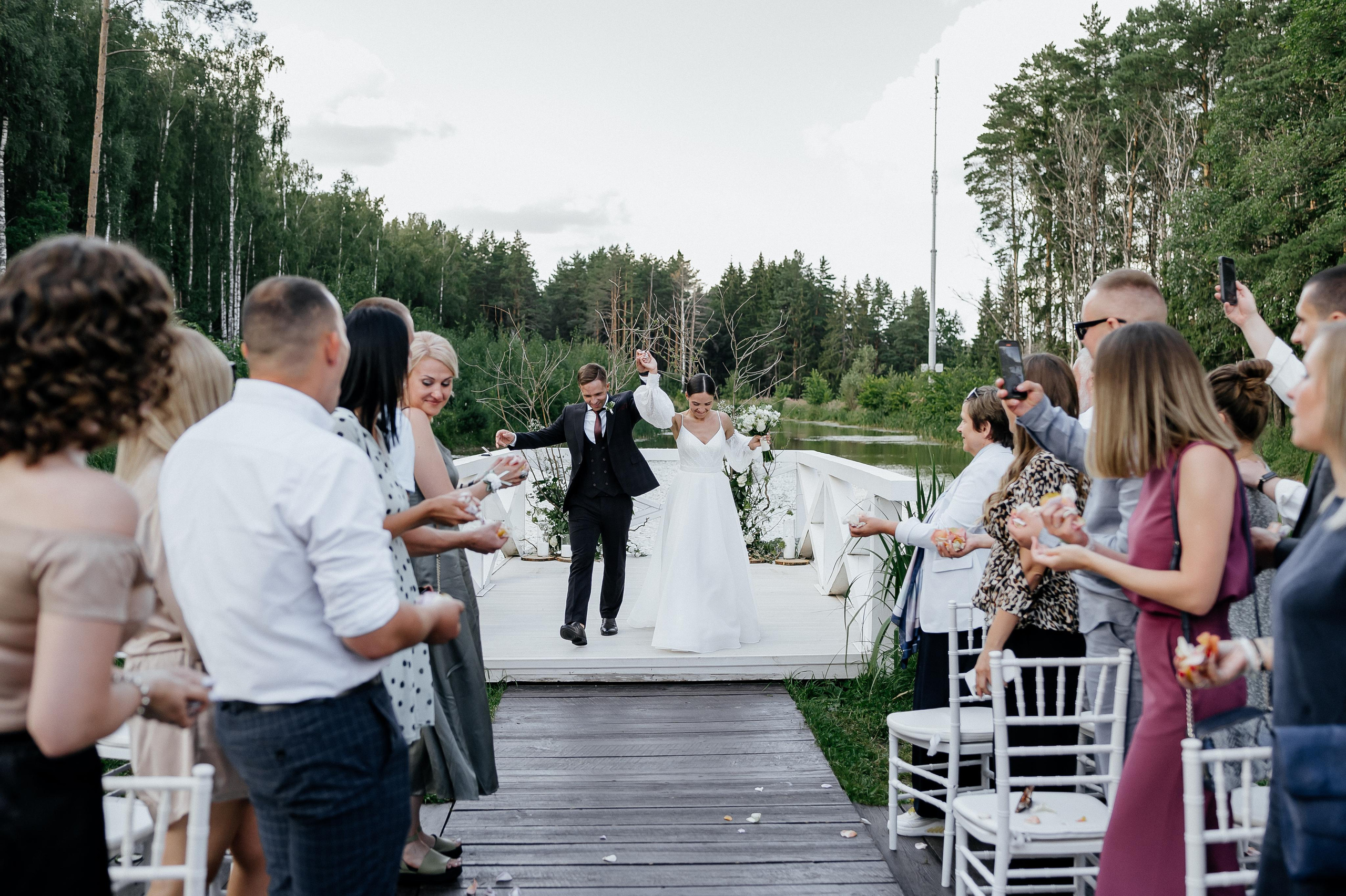 Свадьба на площадке Дом у озера. Свадебный фотограф Москва — Сергей и Татьяна
