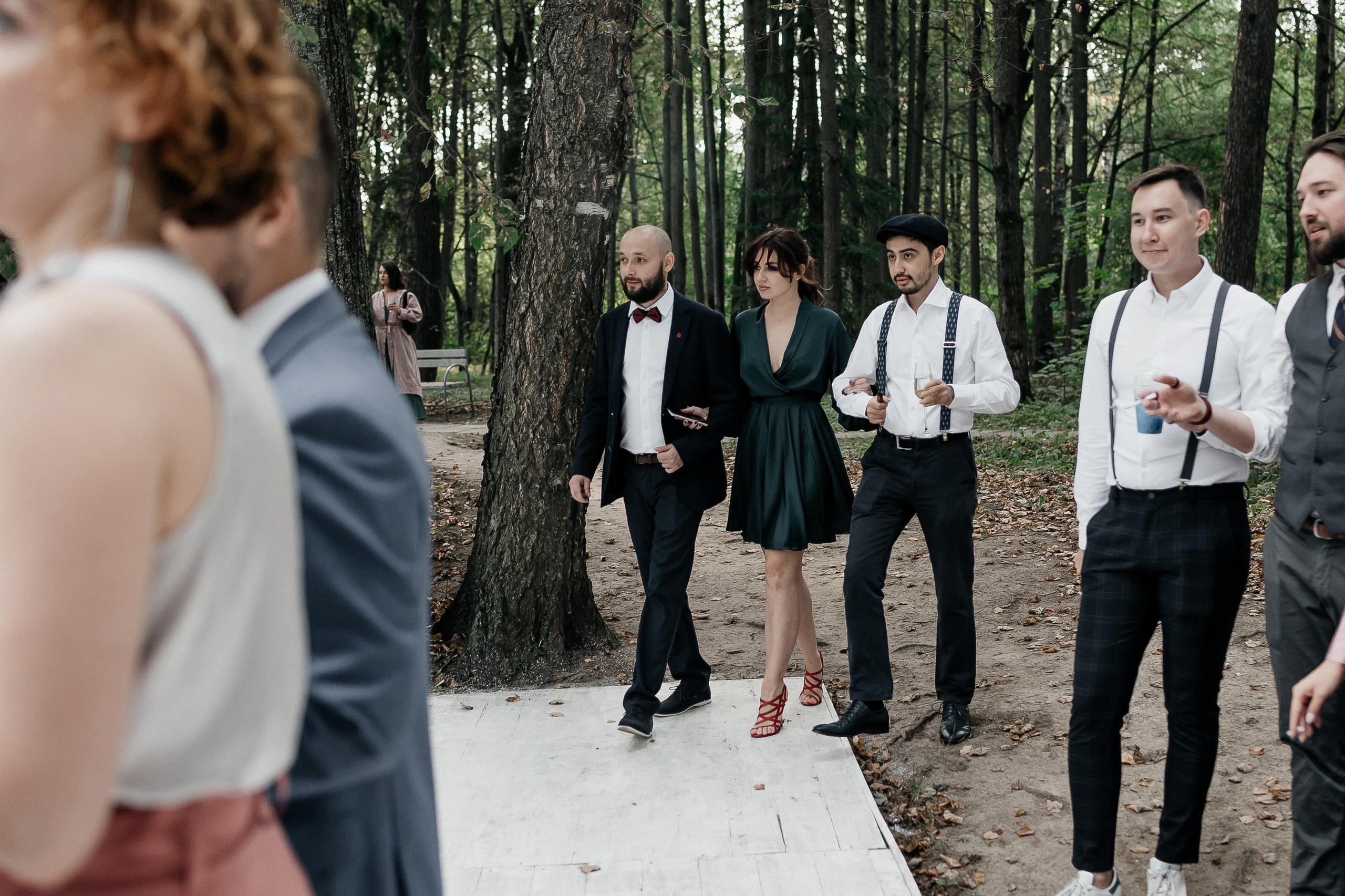 Свадьба в Лес Event House. Свадебный фотограф Москва — Сергей и Татьяна