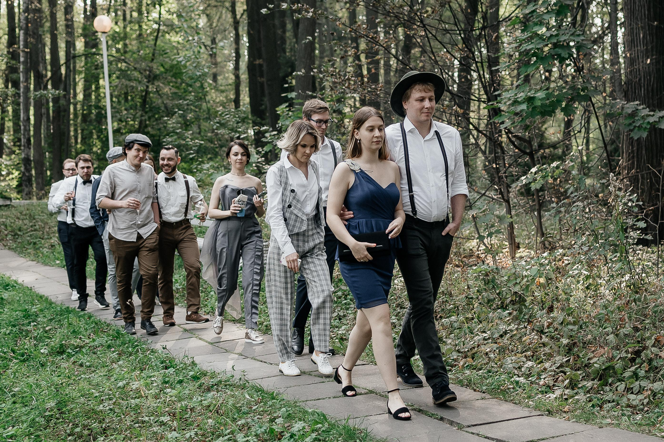 Свадьба в Лес Event House. Свадебный фотограф Москва — Сергей и Татьяна