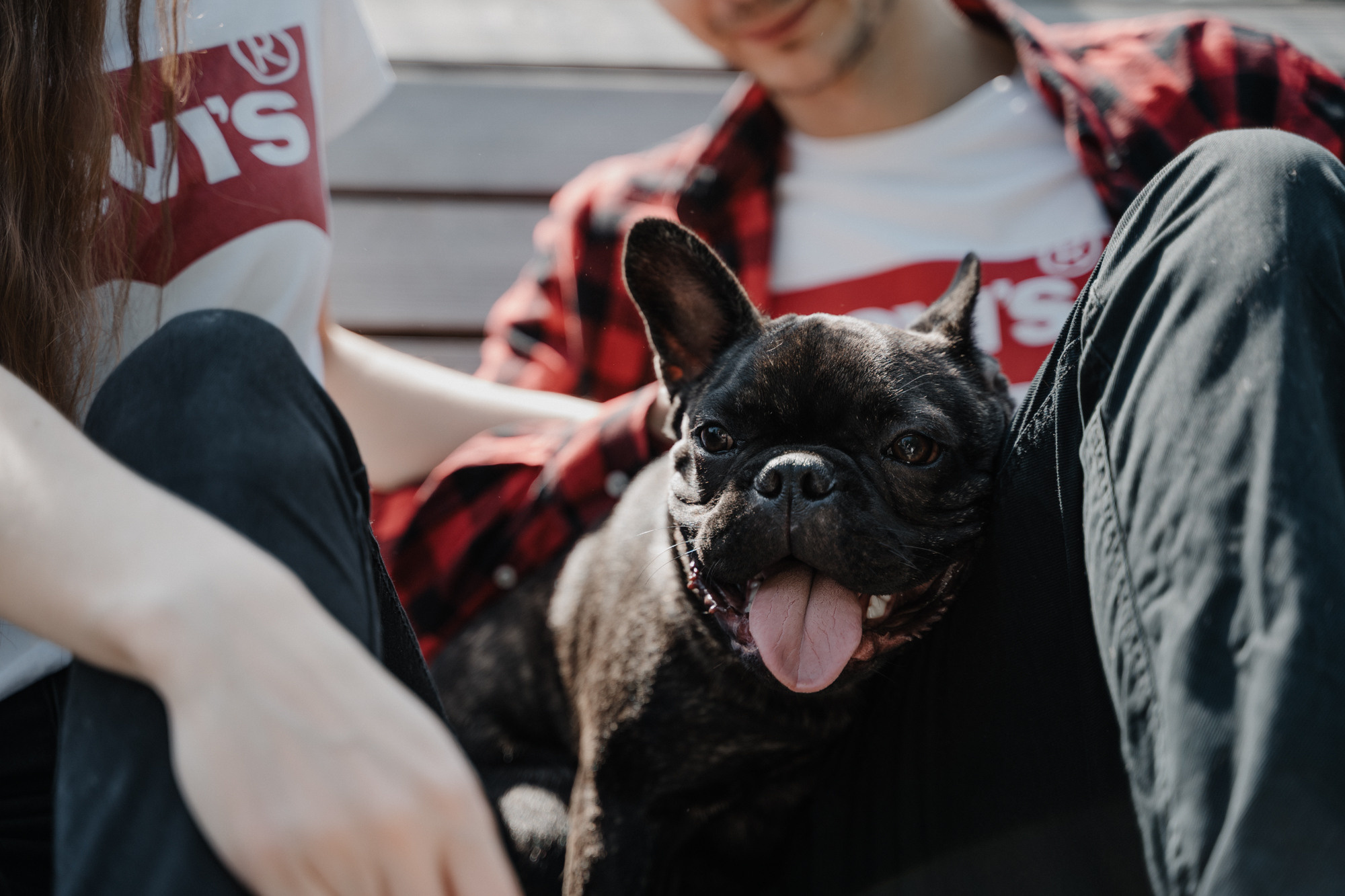 Лав стори Маши и Артема в парке им. Баумана в городе Москва. Свадебный фотограф Москва — Сергей и Татьяна