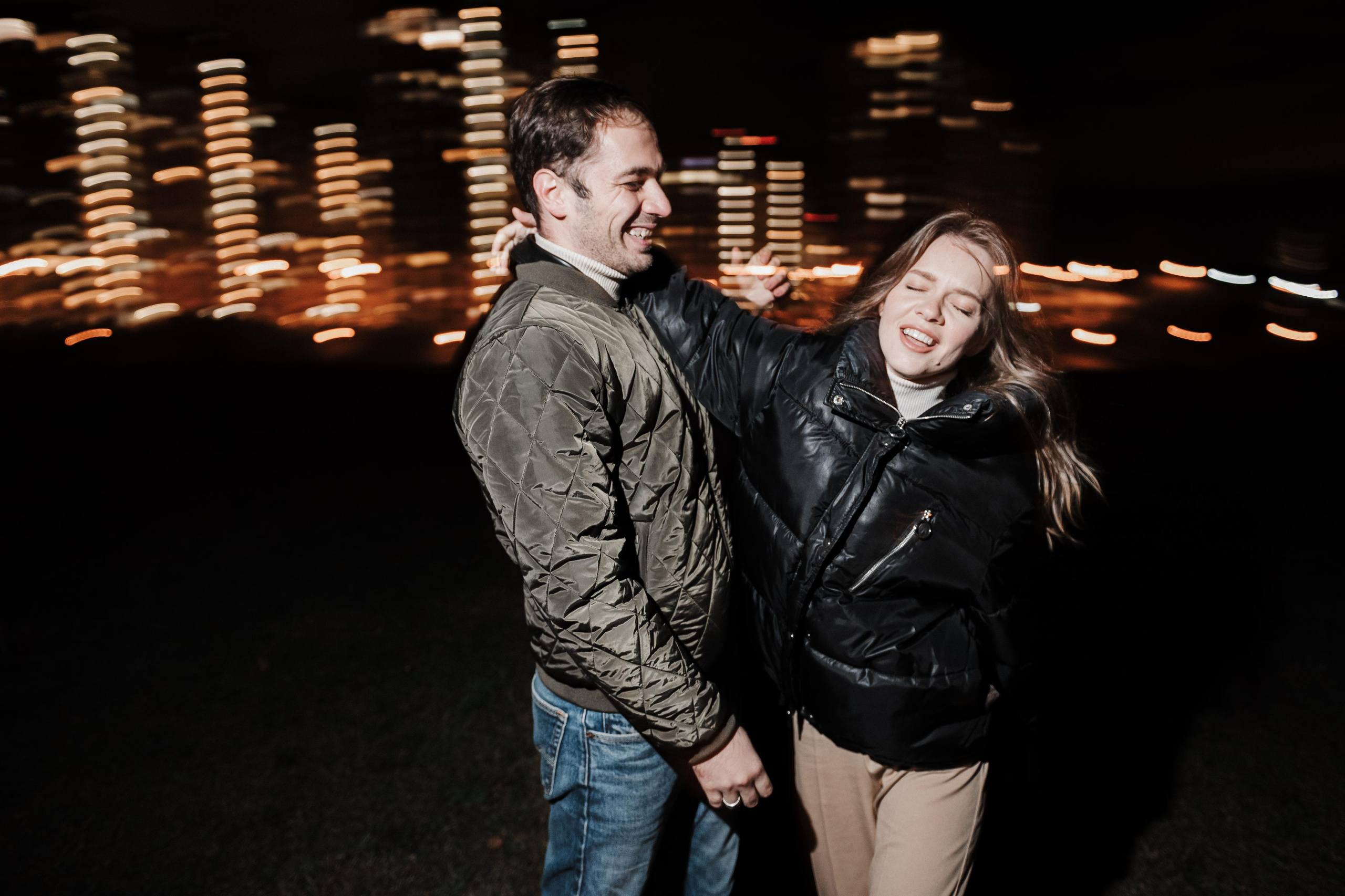 Вечернее Love story. Свадебный фотограф Москва — Сергей и Татьяна