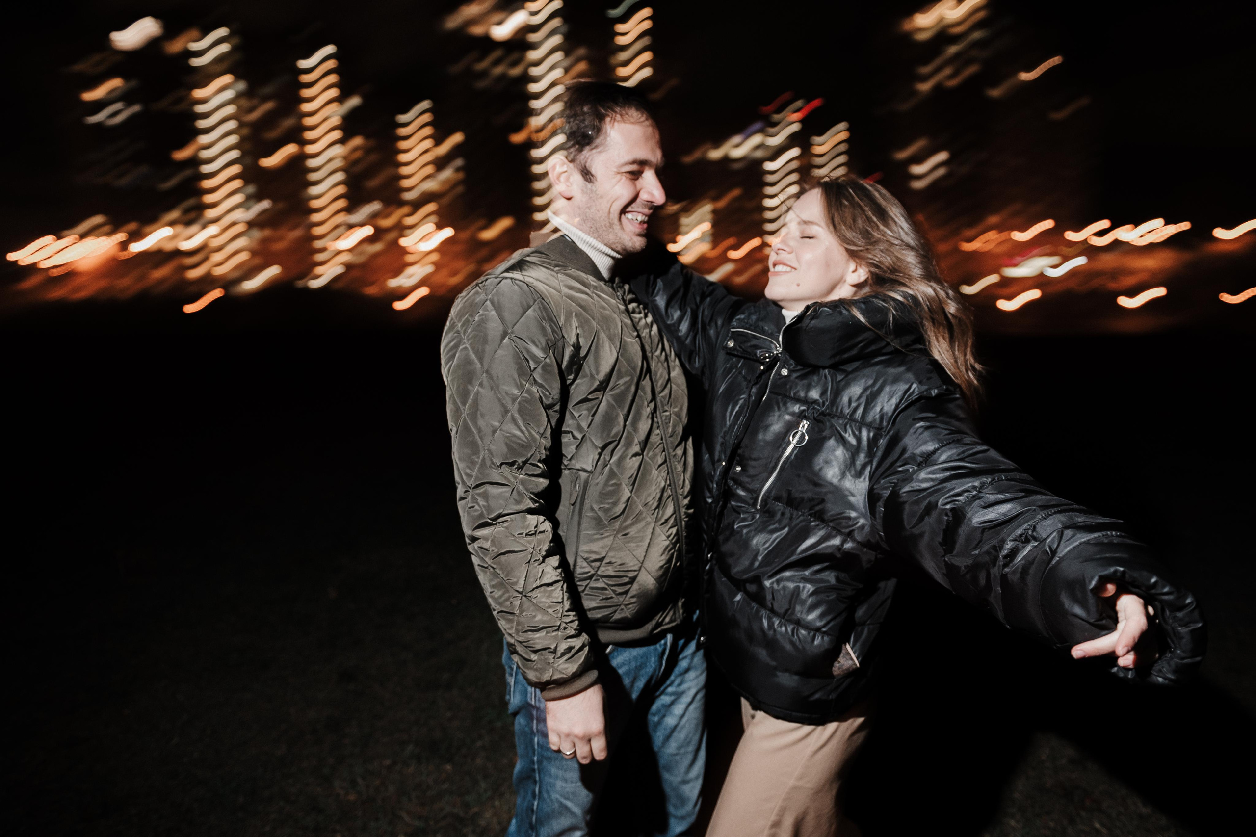 Вечернее Love story. Свадебный фотограф Москва — Сергей и Татьяна