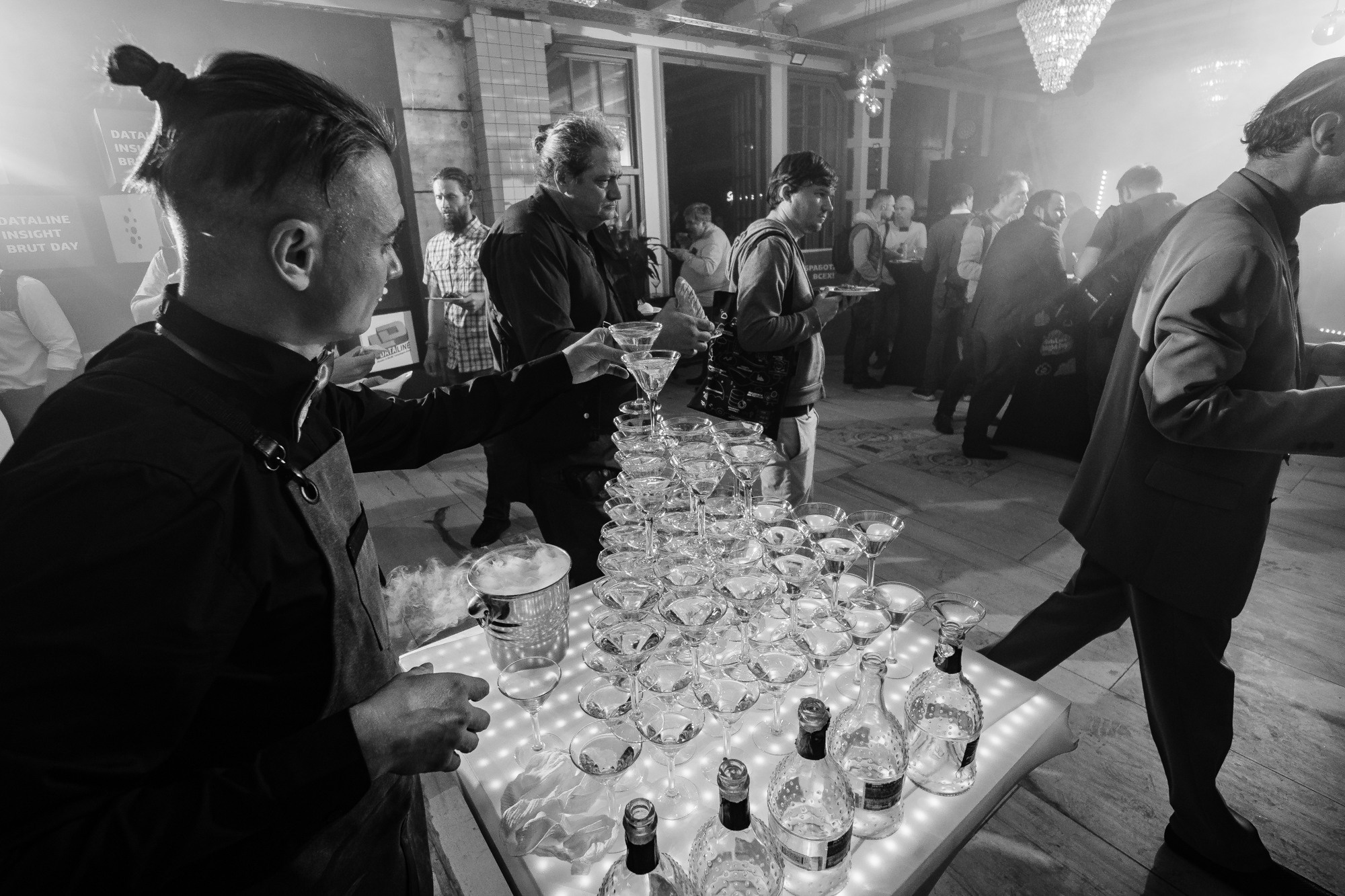 Репортаж в Loft hall 4. Свадебный фотограф Москва — Сергей и Татьяна