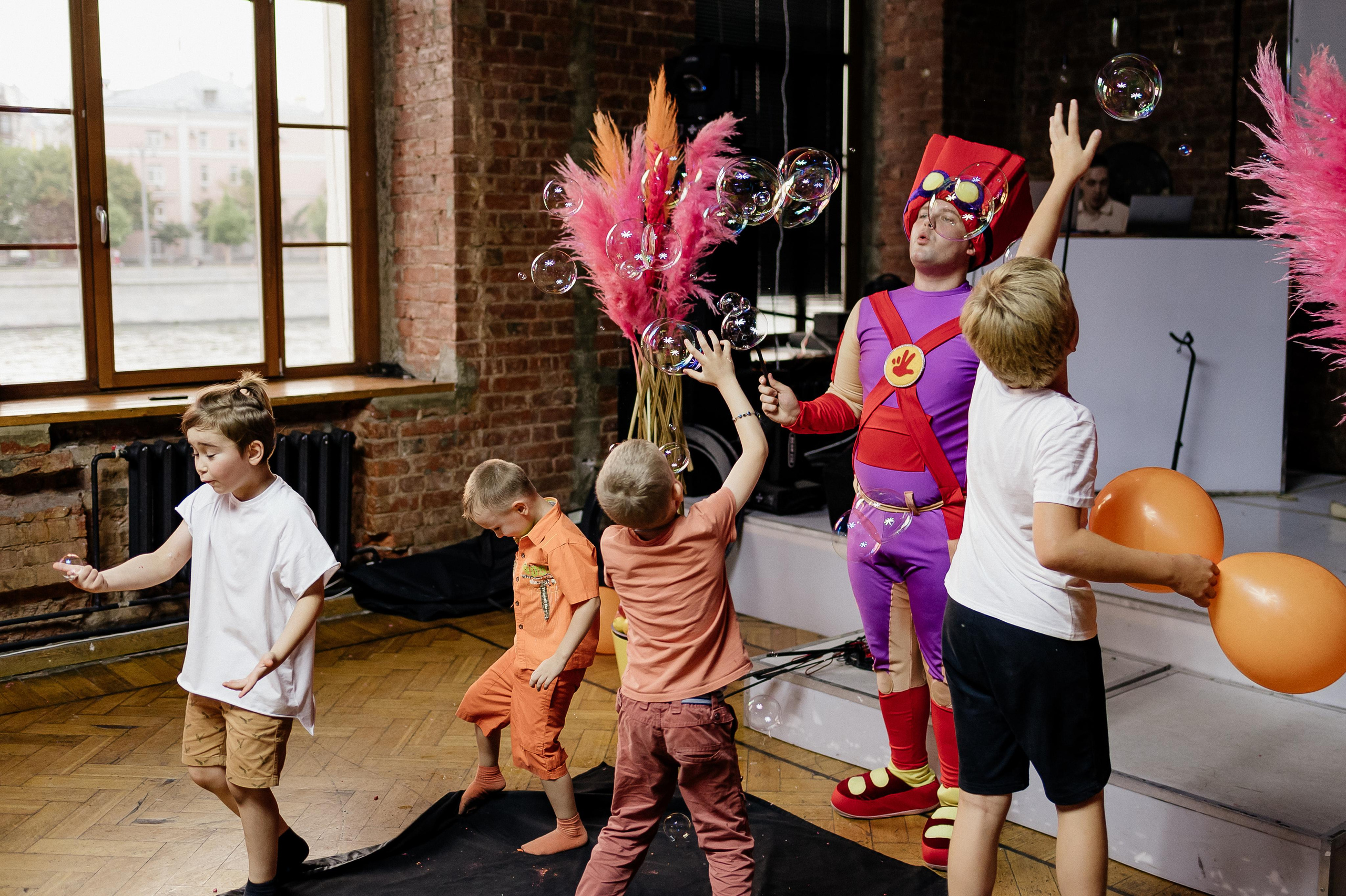 Детский день рождения Красный октябрь. Свадебный фотограф Москва — Сергей и Татьяна