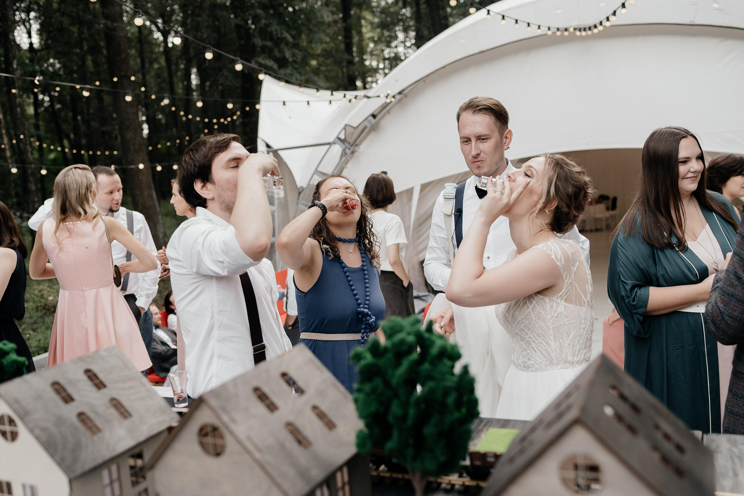 Свадьба в Лес Event House. Свадебный фотограф Москва — Сергей и Татьяна