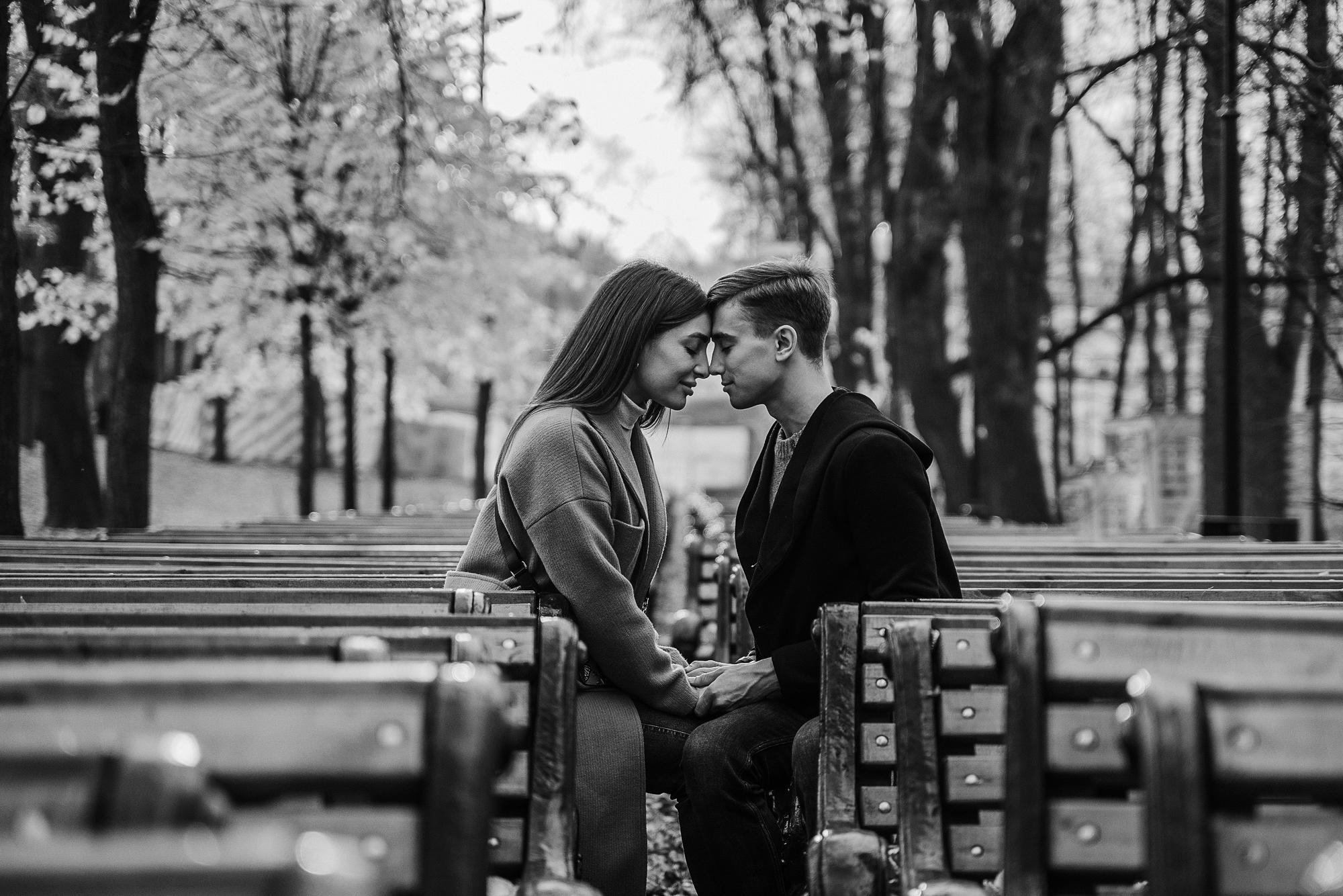 Фотосессия в Парке Горького. Свадебный фотограф Москва — Сергей и Татьяна