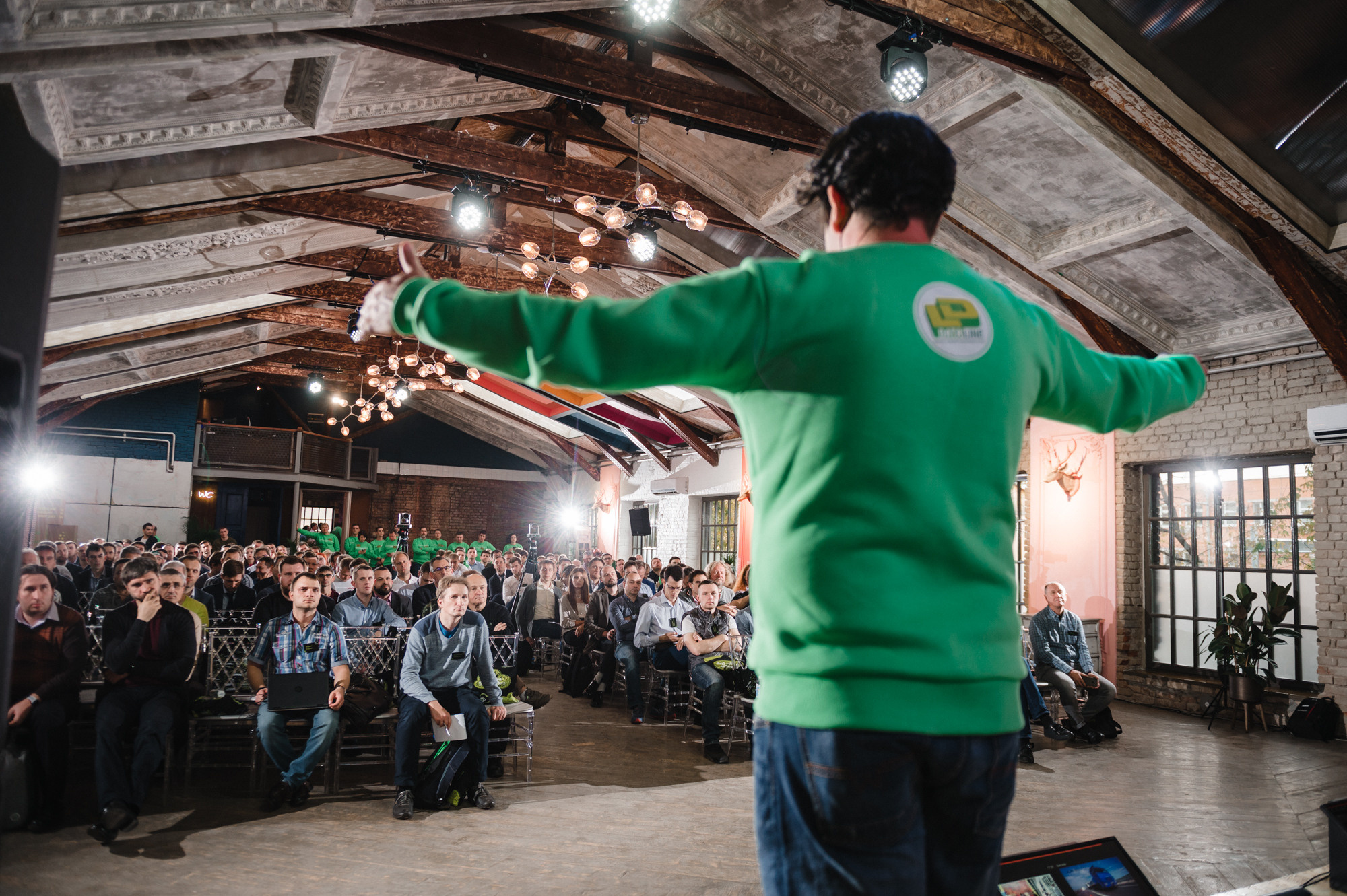 Репортаж в Loft hall 4. Свадебный фотограф Москва — Сергей и Татьяна