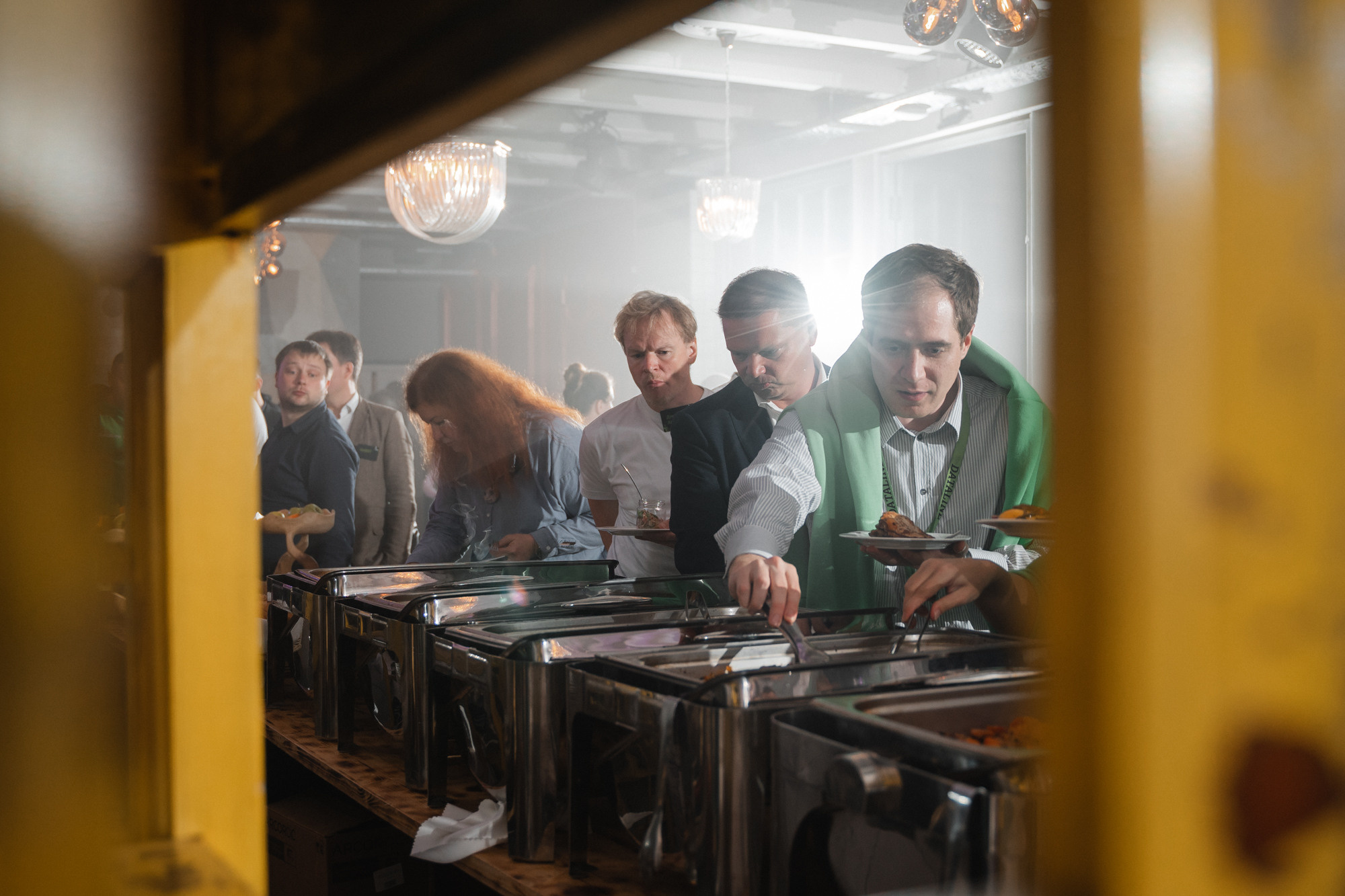 Репортаж в Loft hall 4. Свадебный фотограф Москва — Сергей и Татьяна