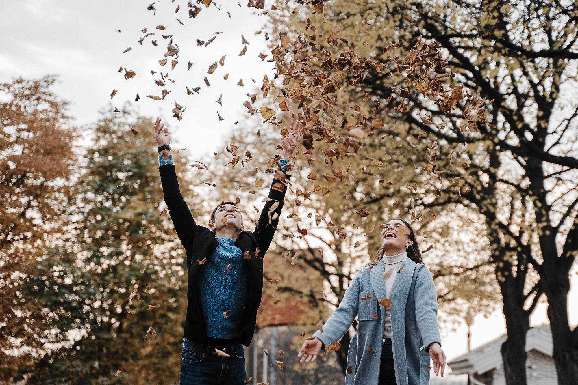 Фотосессия в Парке Горького. Свадебный фотограф Москва — Сергей и Татьяна