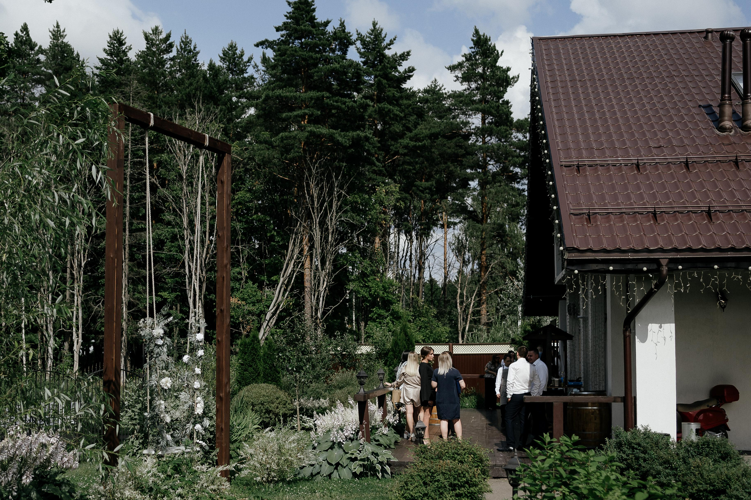 Свадьба на площадке Дом у озера. Свадебный фотограф Москва — Сергей и Татьяна