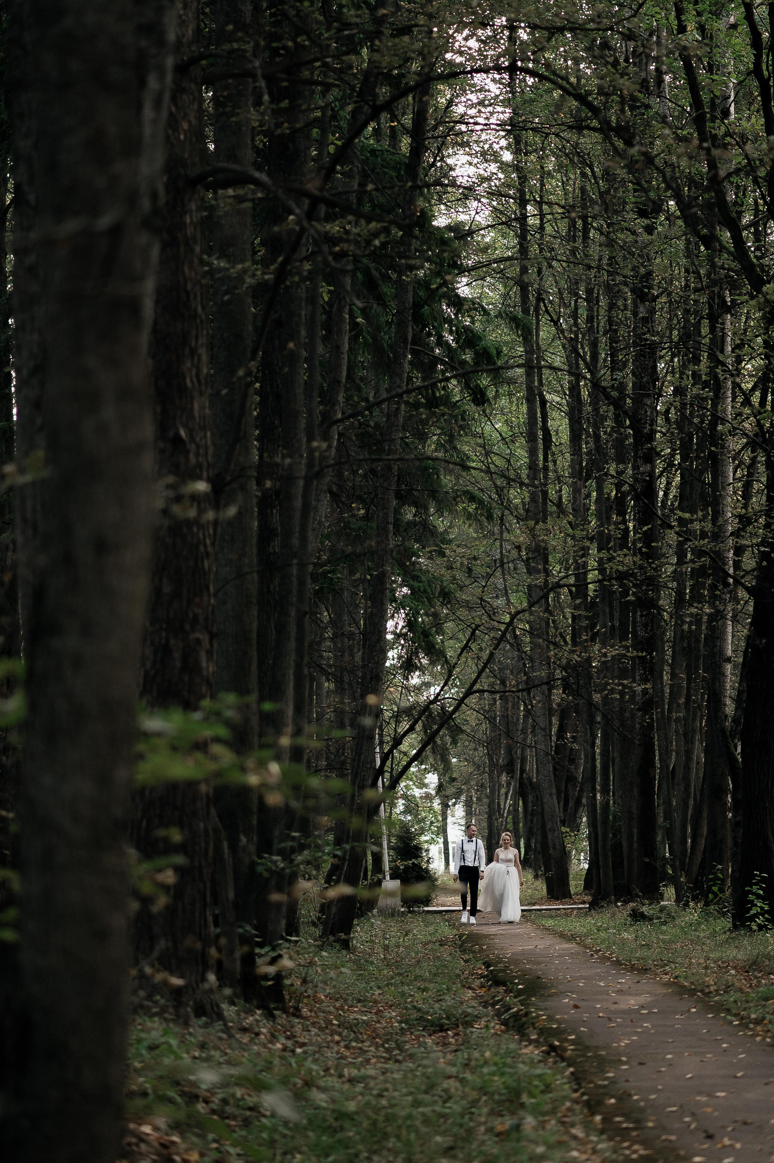 Свадьба в Лес Event House. Свадебный фотограф Москва — Сергей и Татьяна