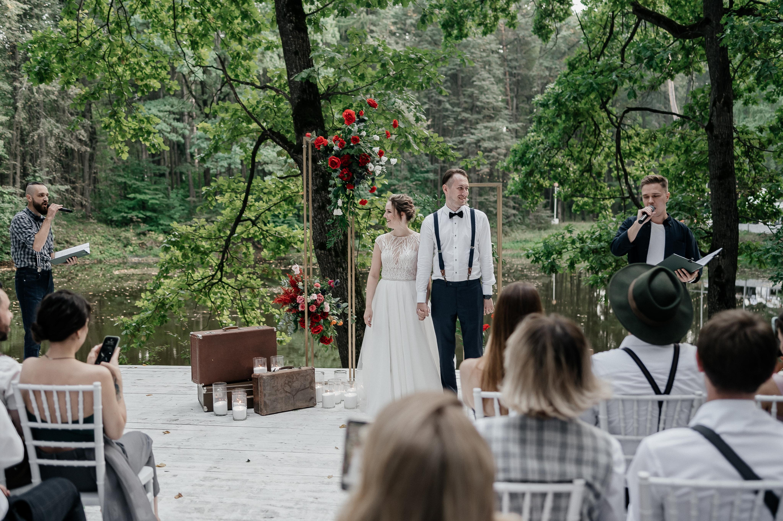 Свадьба в Лес Event House. Свадебный фотограф Москва — Сергей и Татьяна