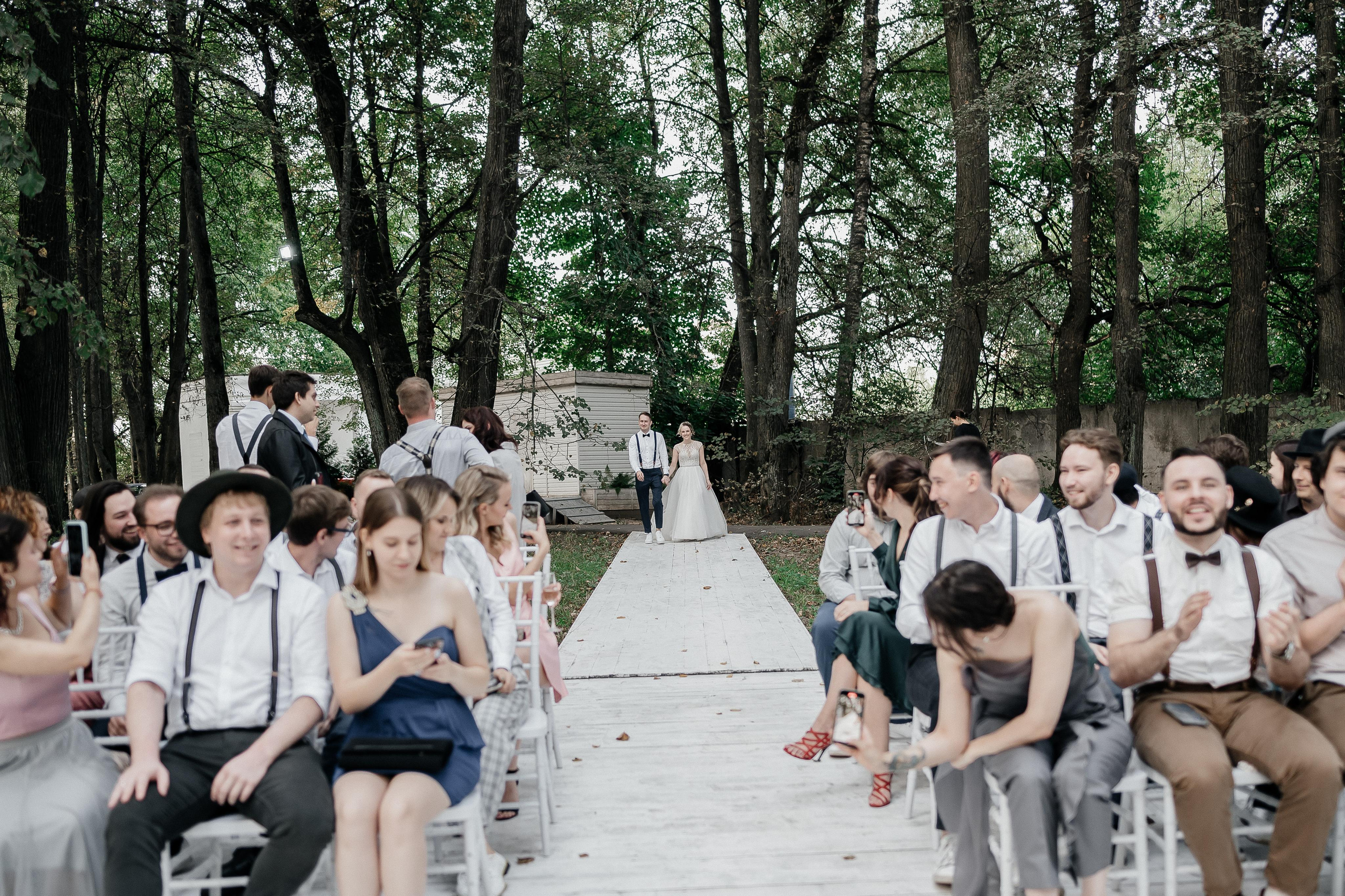 Свадьба в Лес Event House. Свадебный фотограф Москва — Сергей и Татьяна