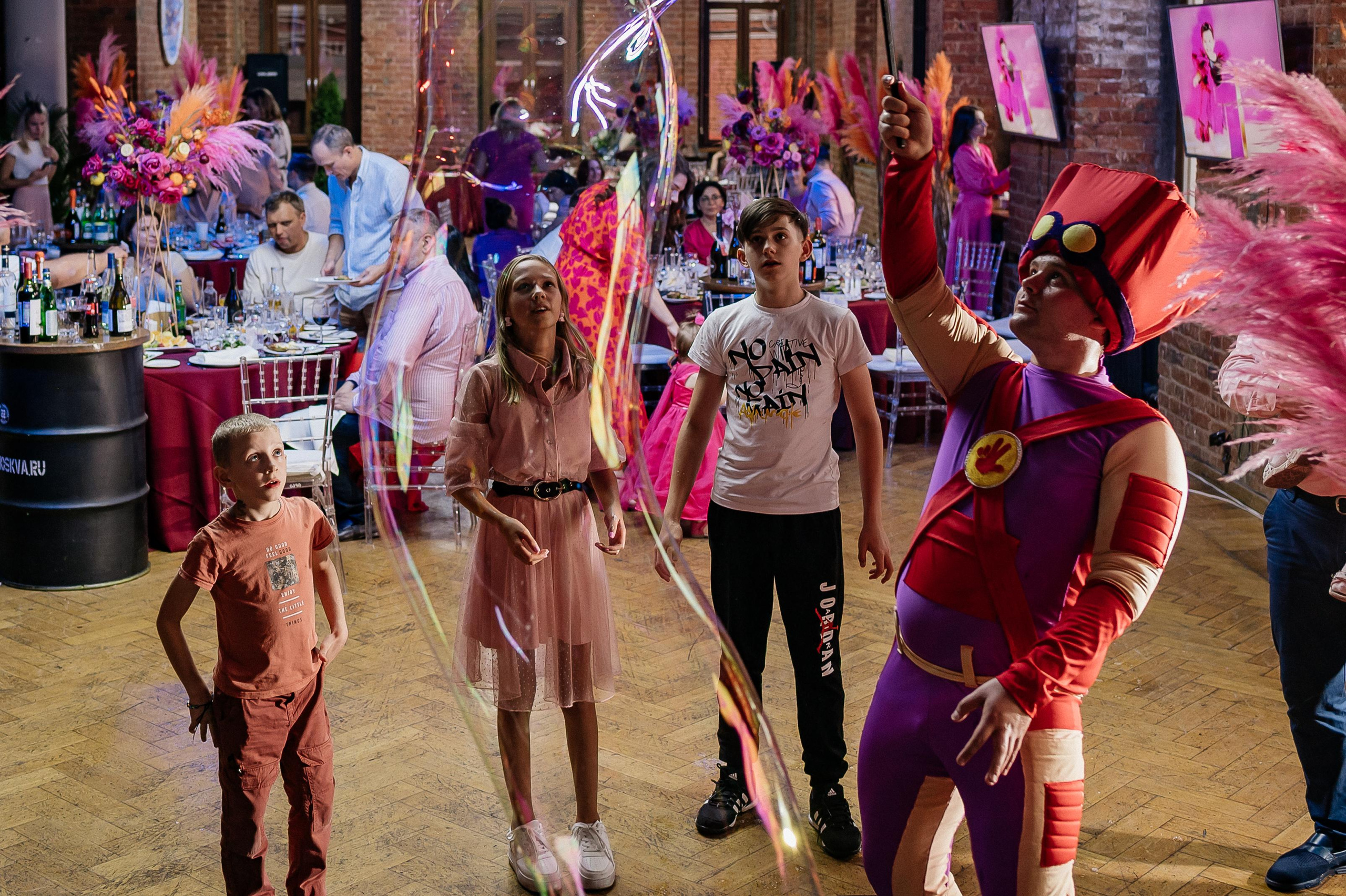 Детский день рождения Красный октябрь. Свадебный фотограф Москва — Сергей и Татьяна