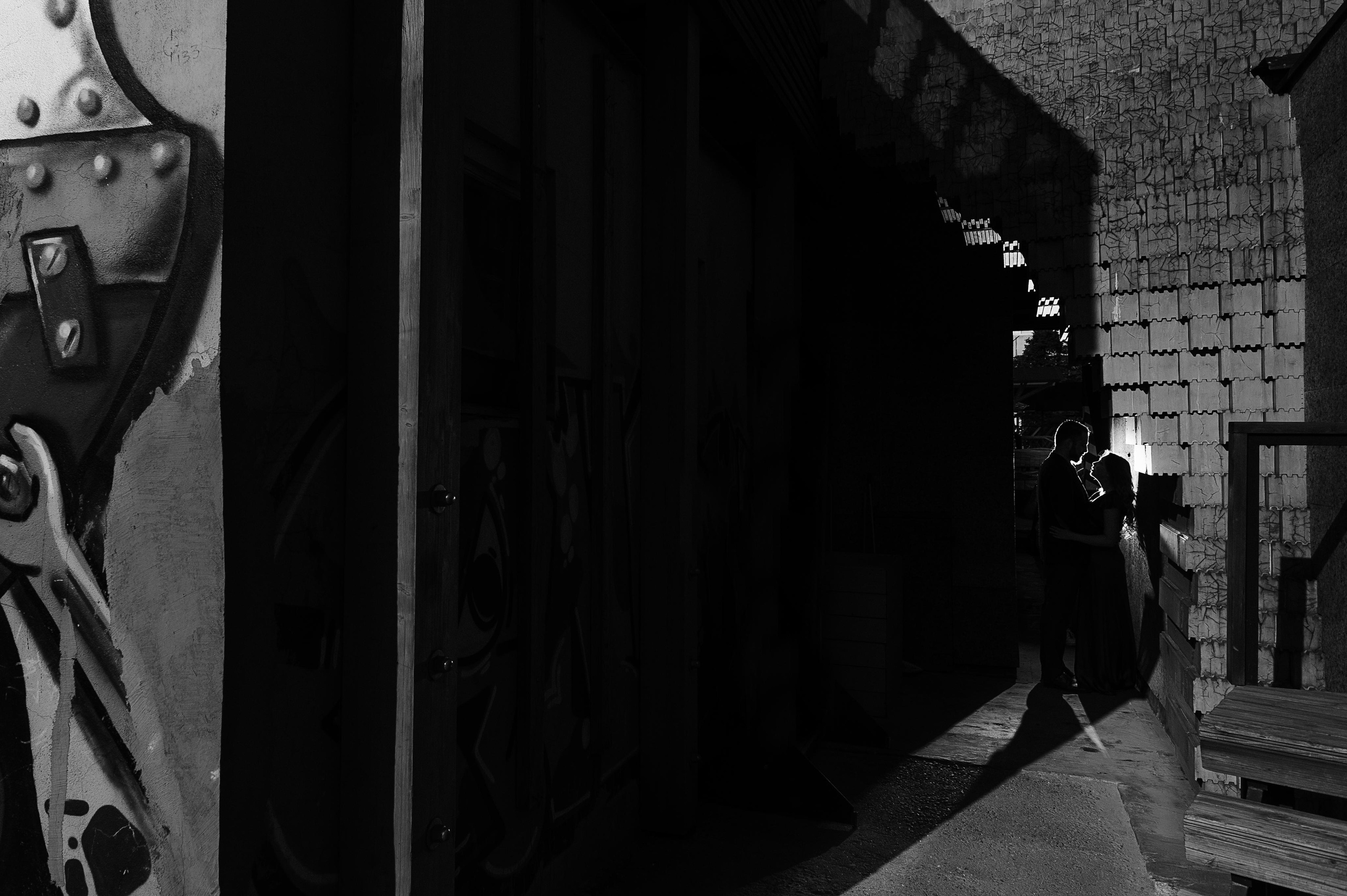 Лав стори Винзавод. Свадебный фотограф Москва — Сергей и Татьяна