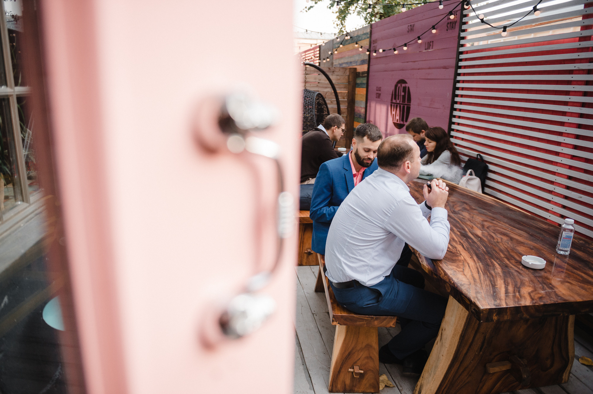 Репортаж в Loft hall 4. Свадебный фотограф Москва — Сергей и Татьяна