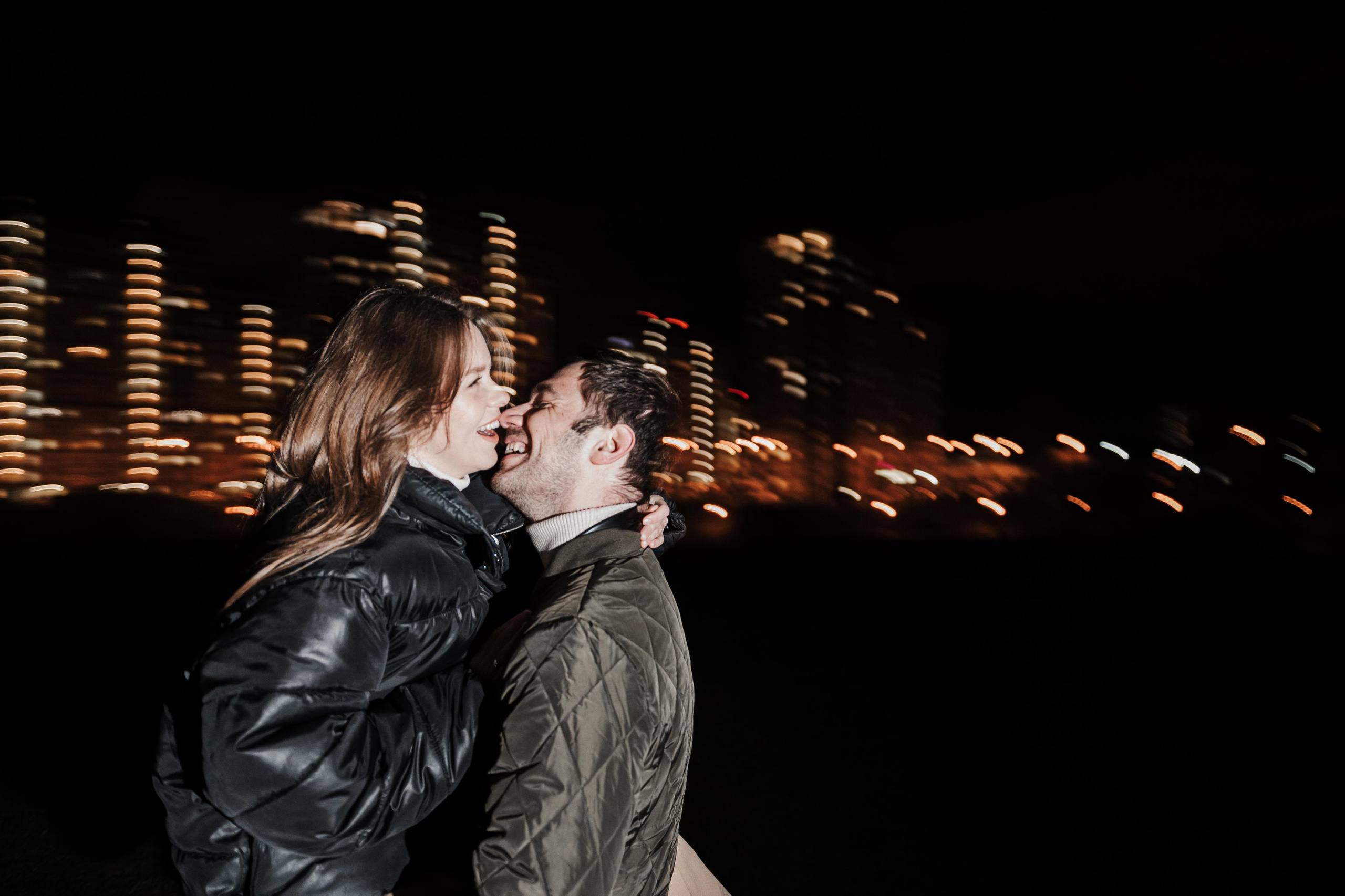 Вечернее Love story. Свадебный фотограф Москва — Сергей и Татьяна