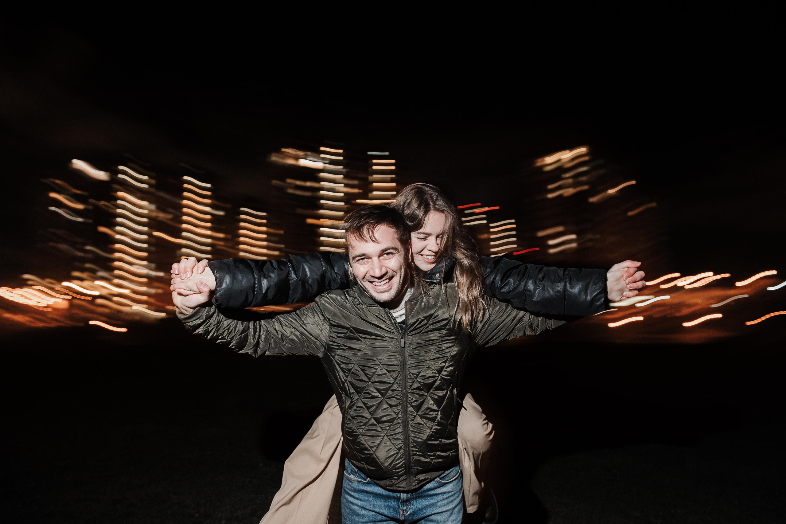 Вечернее Love story. Свадебный фотограф Москва — Сергей и Татьяна