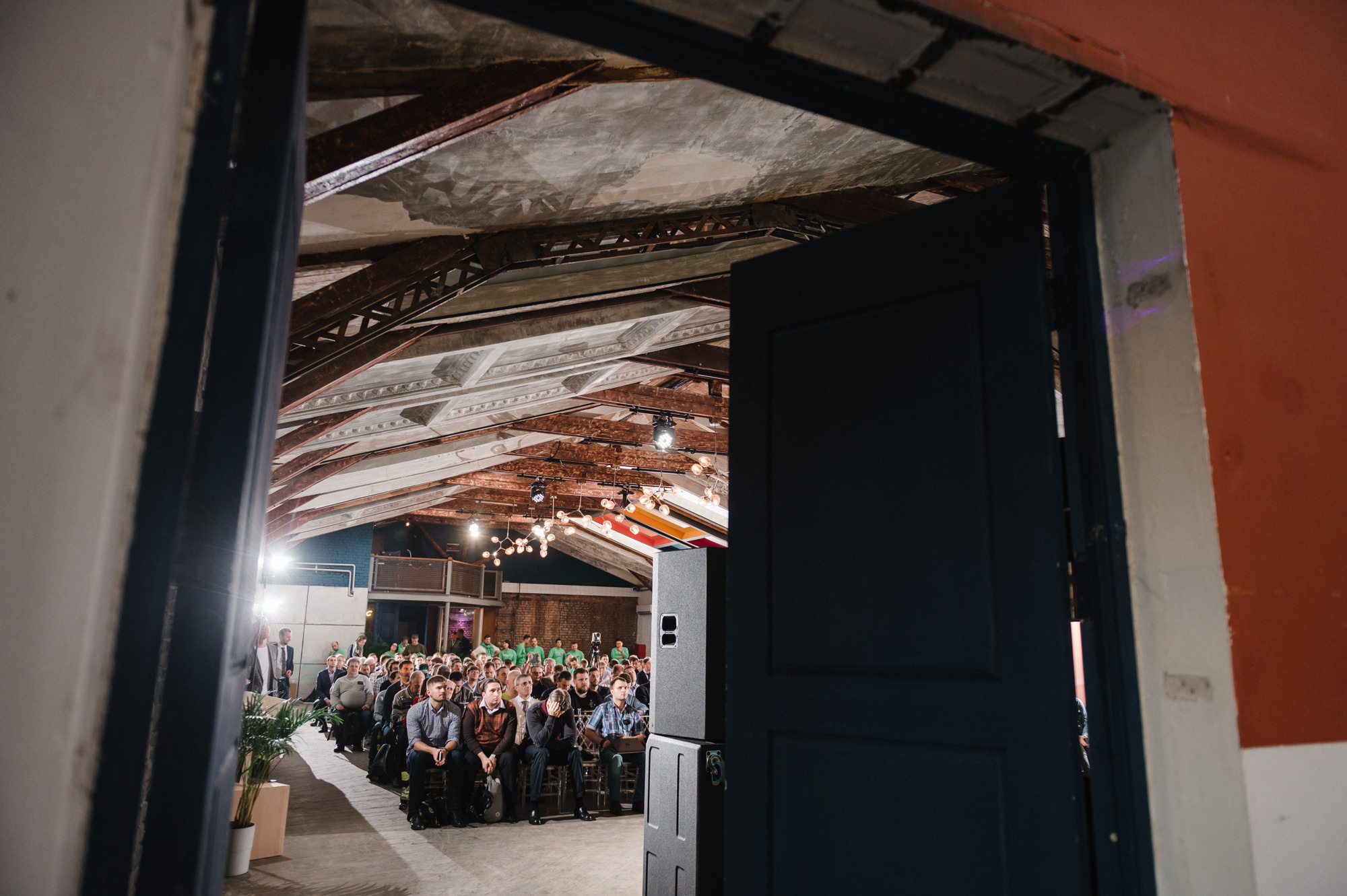 Репортаж в Loft hall 4. Свадебный фотограф Москва — Сергей и Татьяна