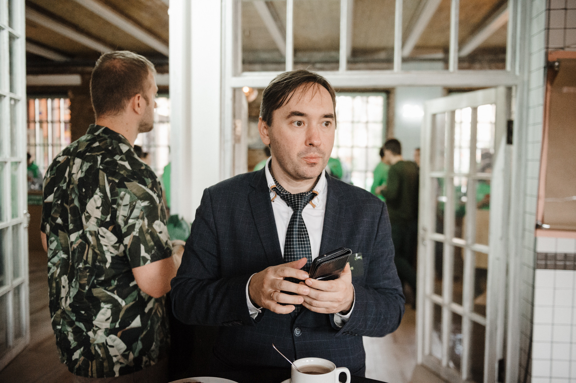 Репортаж в Loft hall 4. Свадебный фотограф Москва — Сергей и Татьяна