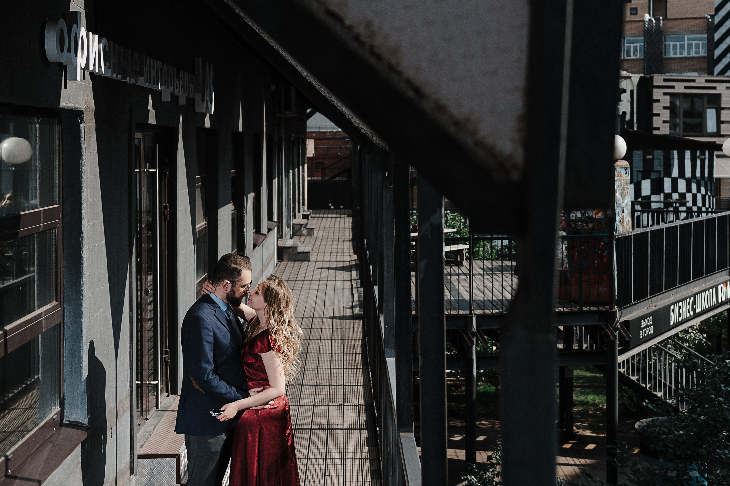 Лав стори Винзавод. Свадебный фотограф Москва — Сергей и Татьяна