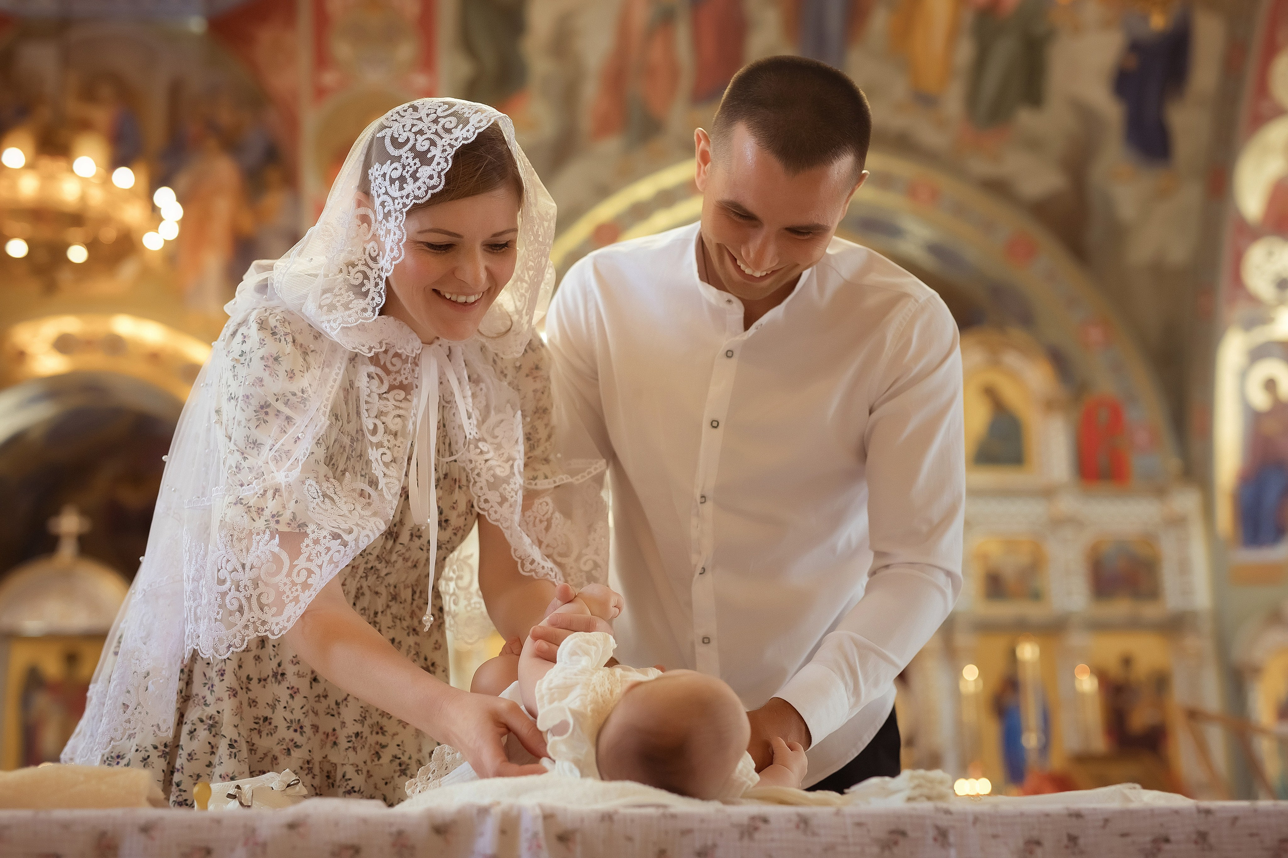 Крещение Евы Всецарица. Фотограф на крещение и венчание
