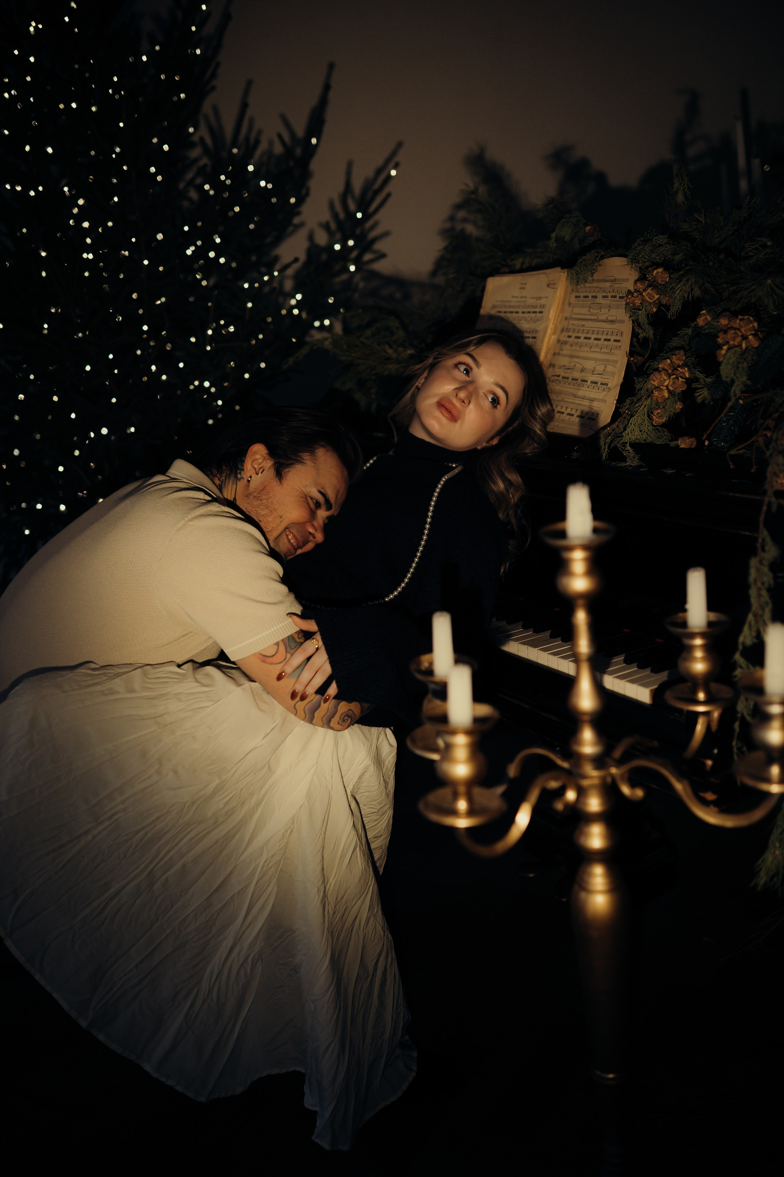 Новогодняя LoveStory. Фотограф Санкт-Петербург Князева Елизавета