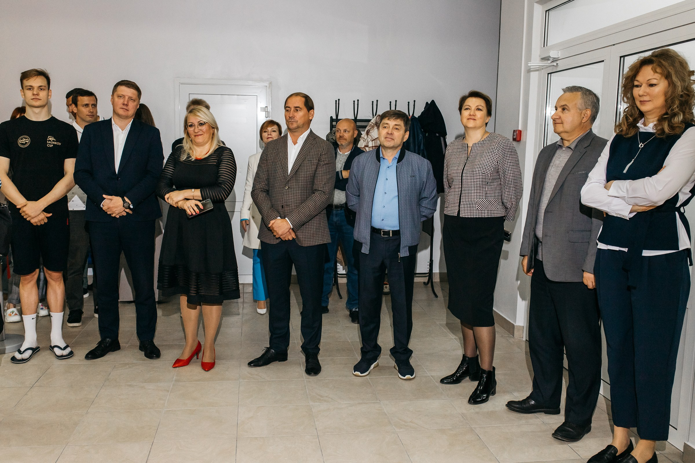 Открытие бассейна