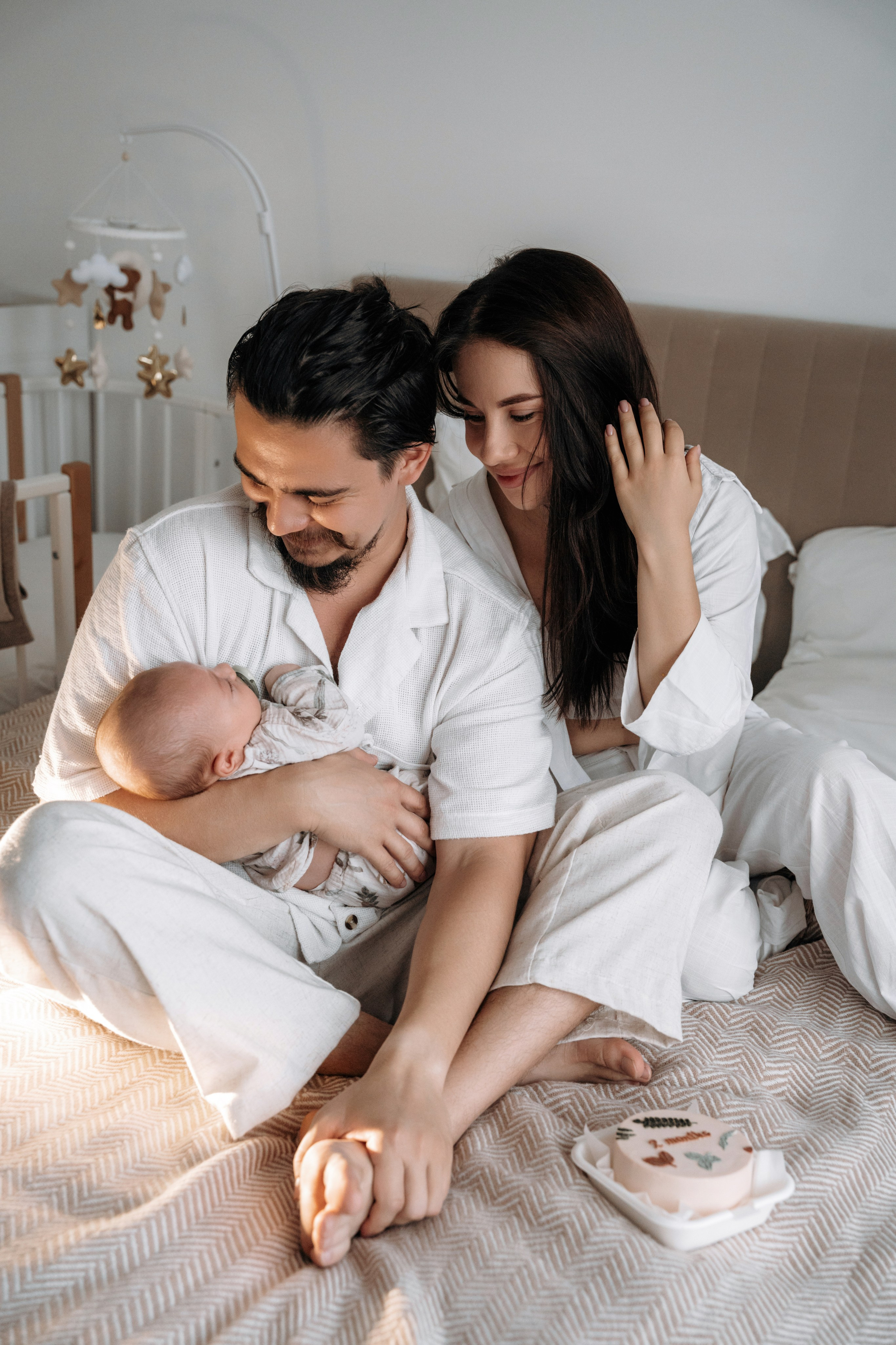 Малыш Марс дома с родителями. Семейный и свадебный фотограф в Ульяновске Арина Авдеева