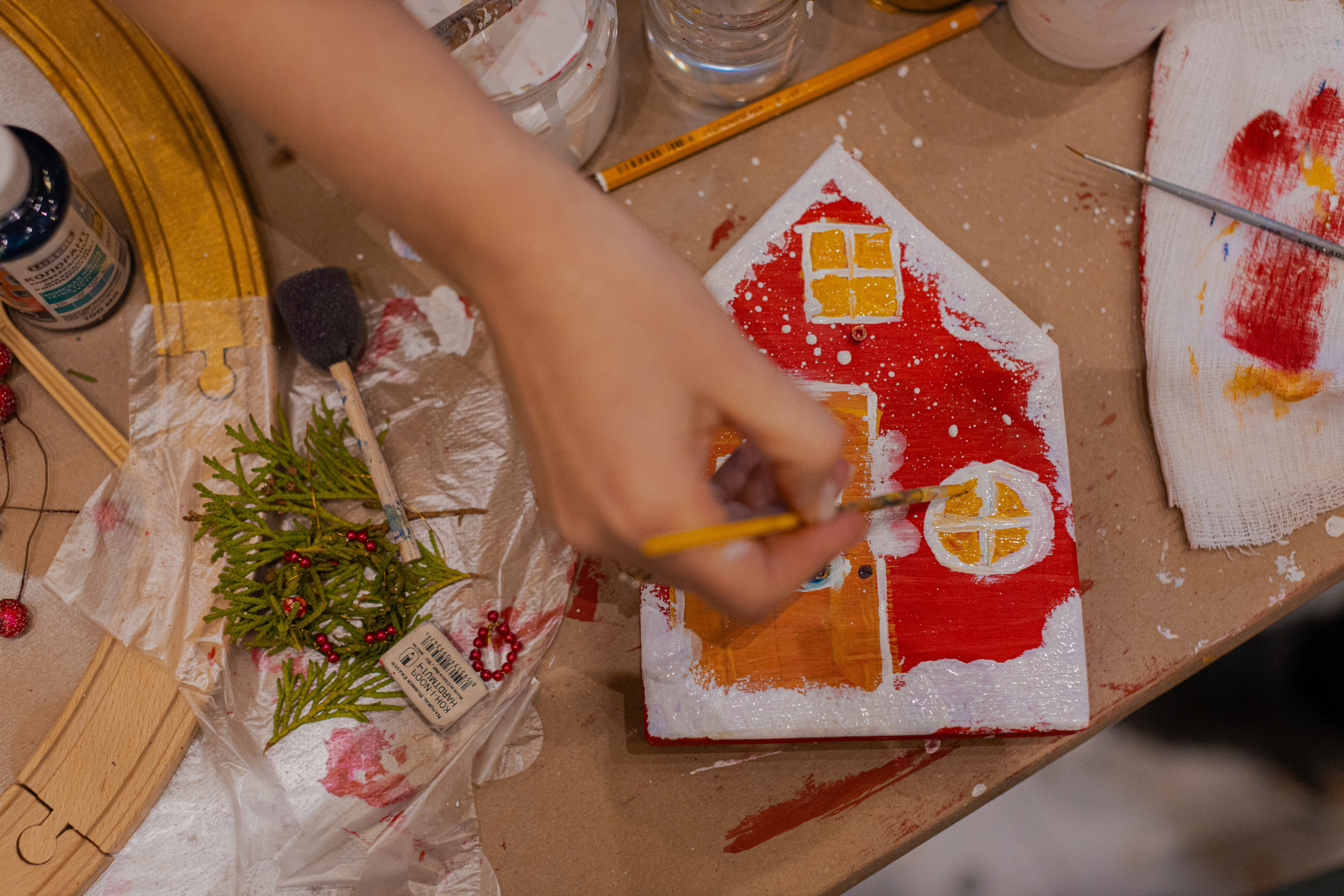 МК Домики. Анастасия Ракчеева Художник