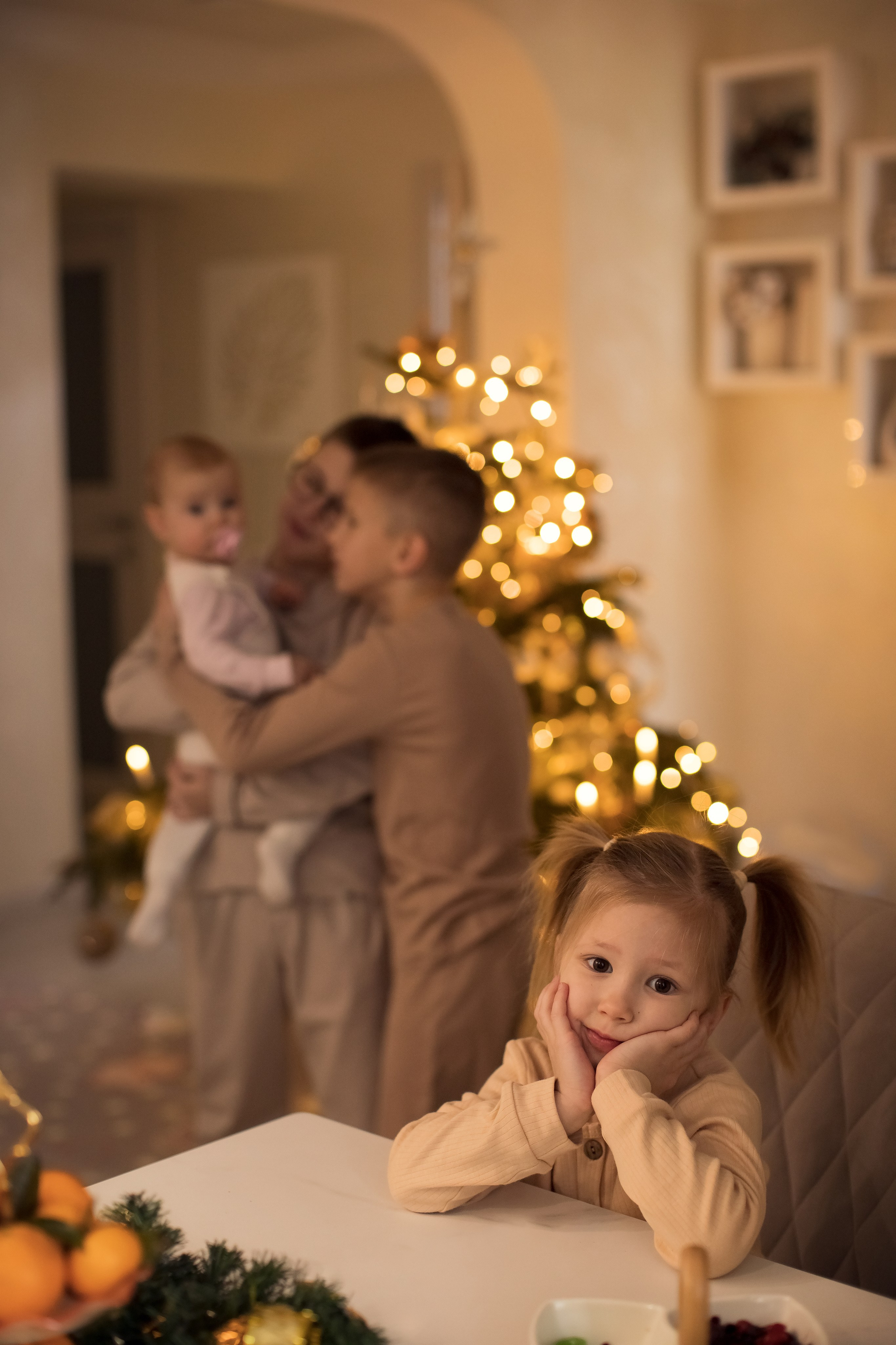 Теплое Рождество. Семейный и детский фотограф в Саратове Полина Коткина