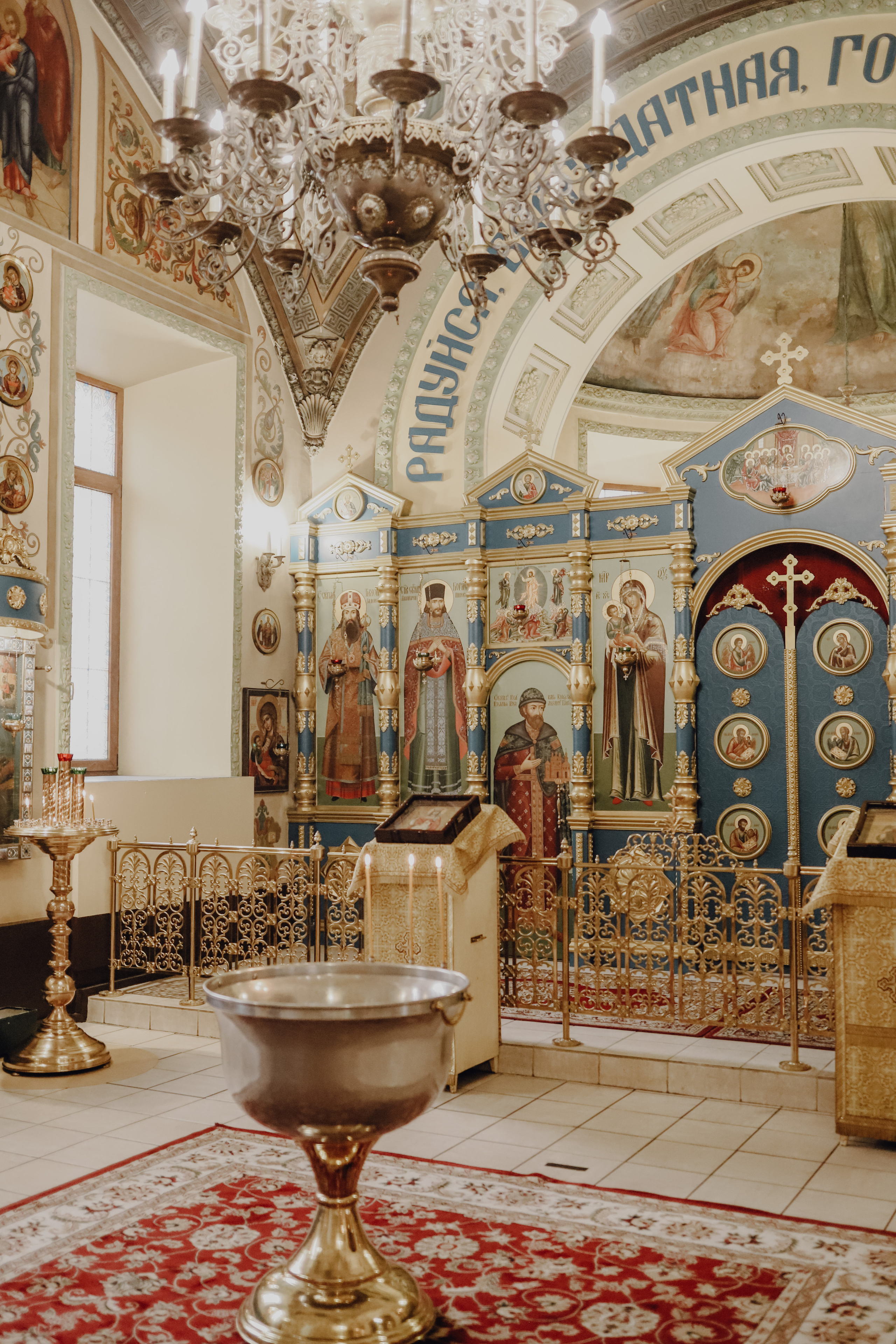 Крещение Клавдии. Семейный и портретный фотограф в Москве Александра Науменко