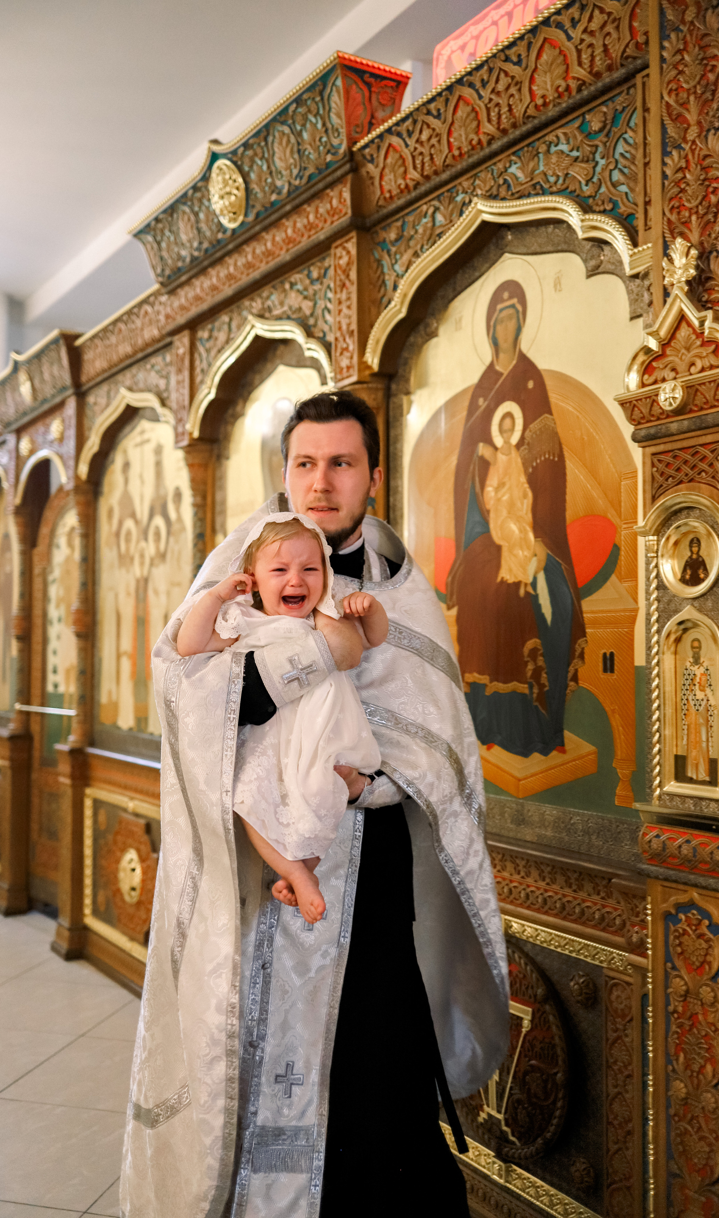Крещение Марии, Амелии, Александры. Семейный и портретный фотограф в Москве Александра Науменко