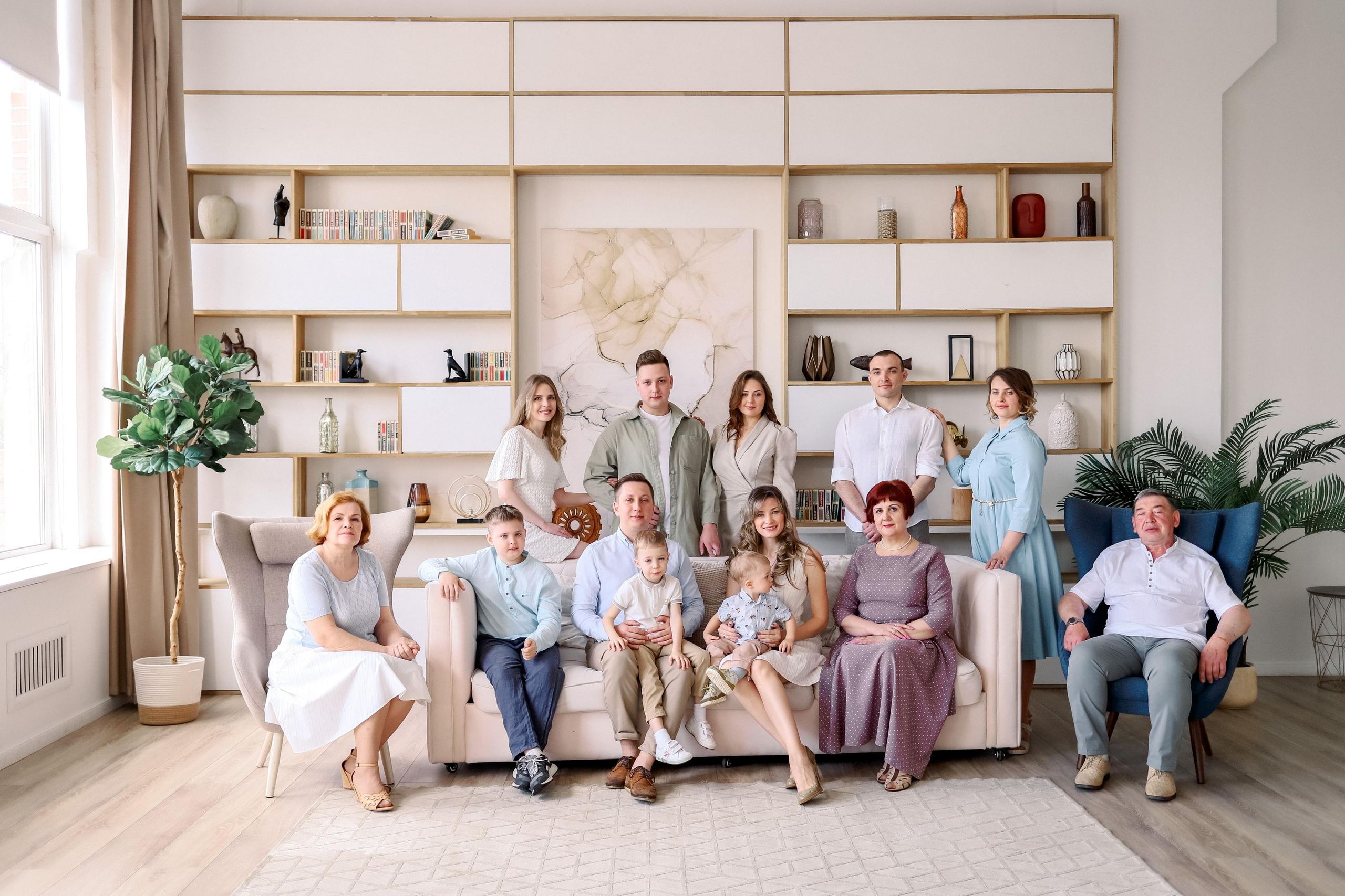 Семья Аллы. Семейный и портретный фотограф в Москве Александра Науменко