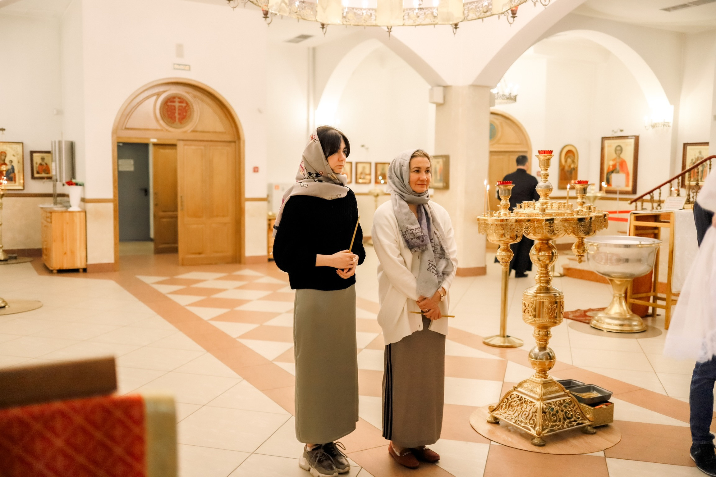 Крещение Марии, Амелии, Александры. Семейный и портретный фотограф в Москве Александра Науменко